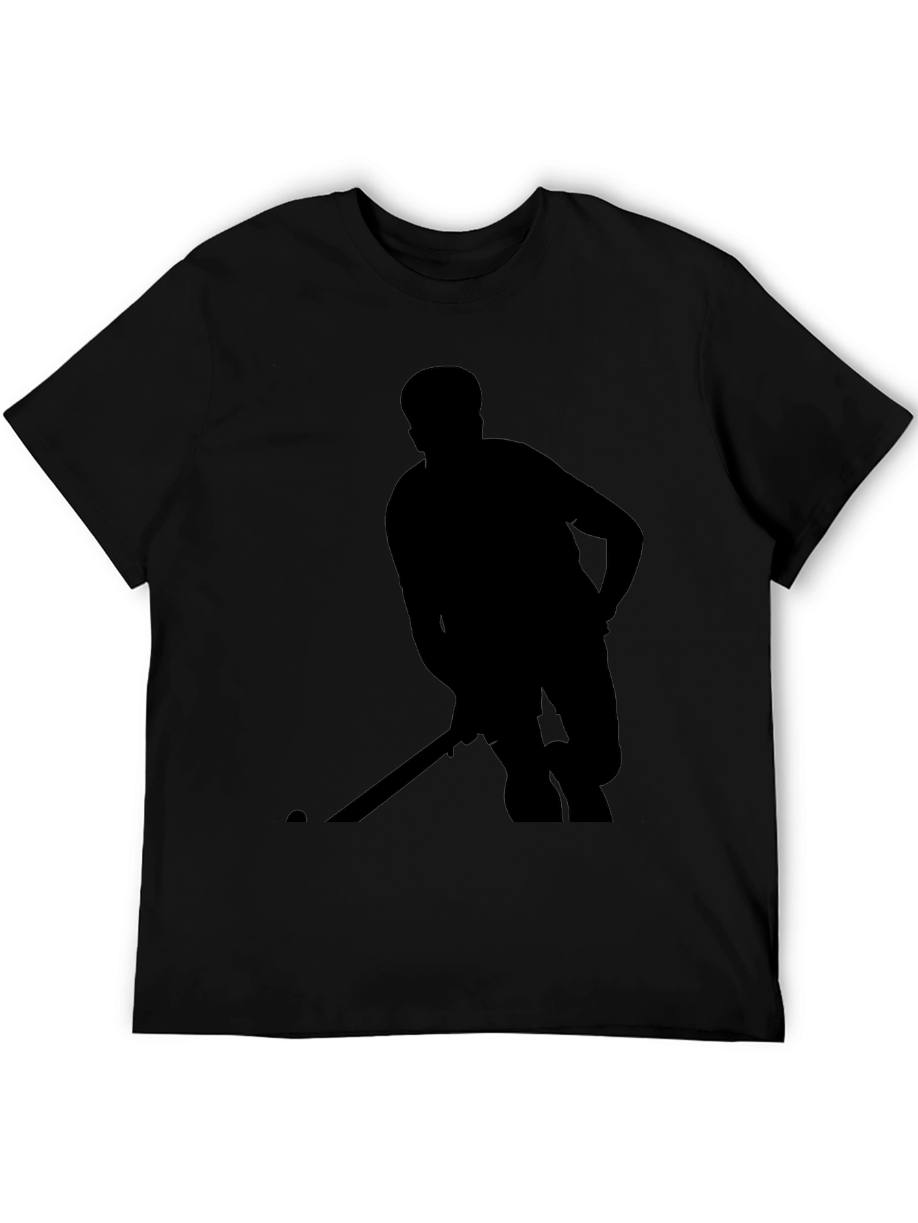 Hockey Player Silhouette T-Shirt