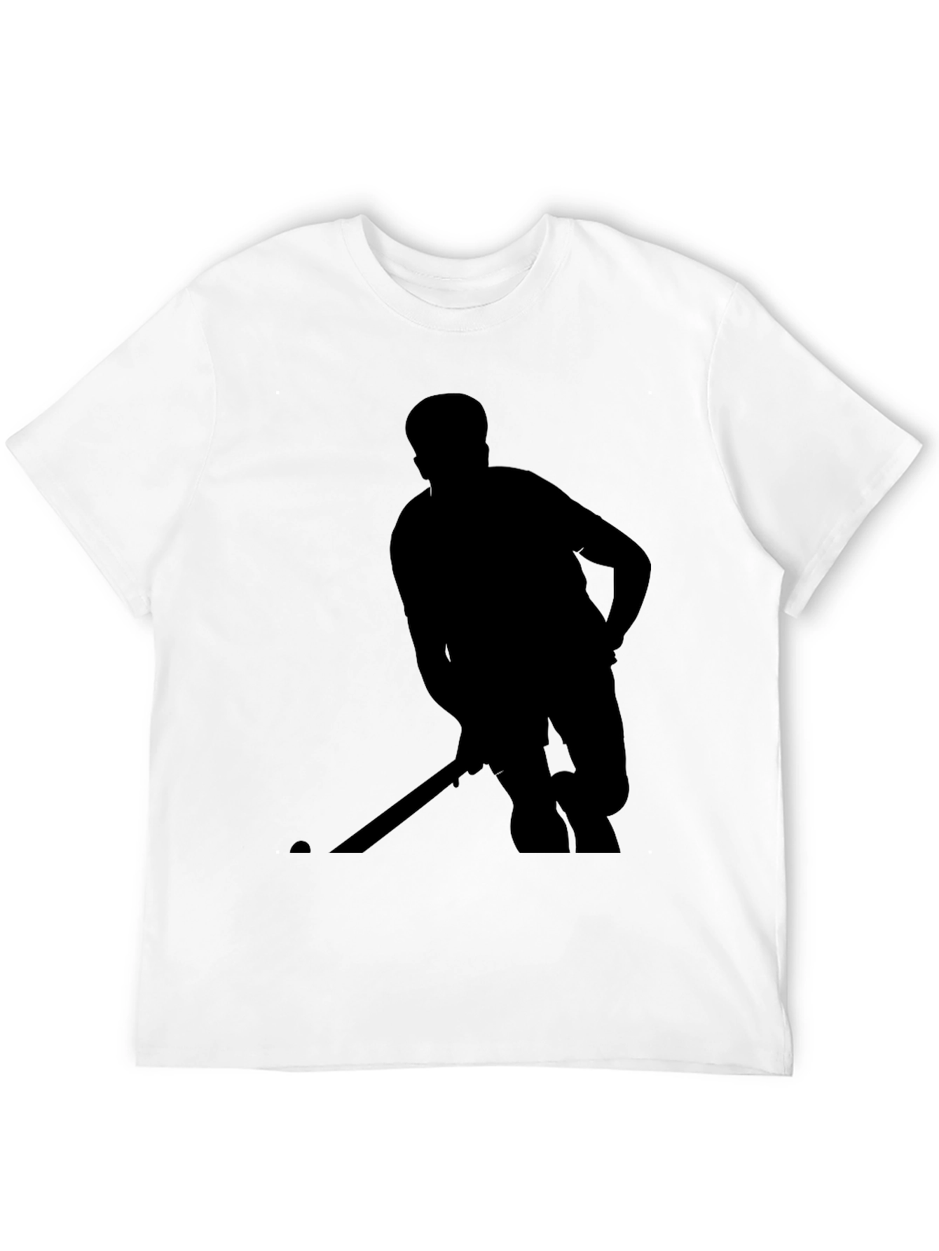 Hockey Player Silhouette T-Shirt