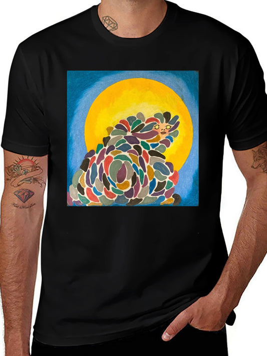 Abstract Art Graphic Tee - Unique Design