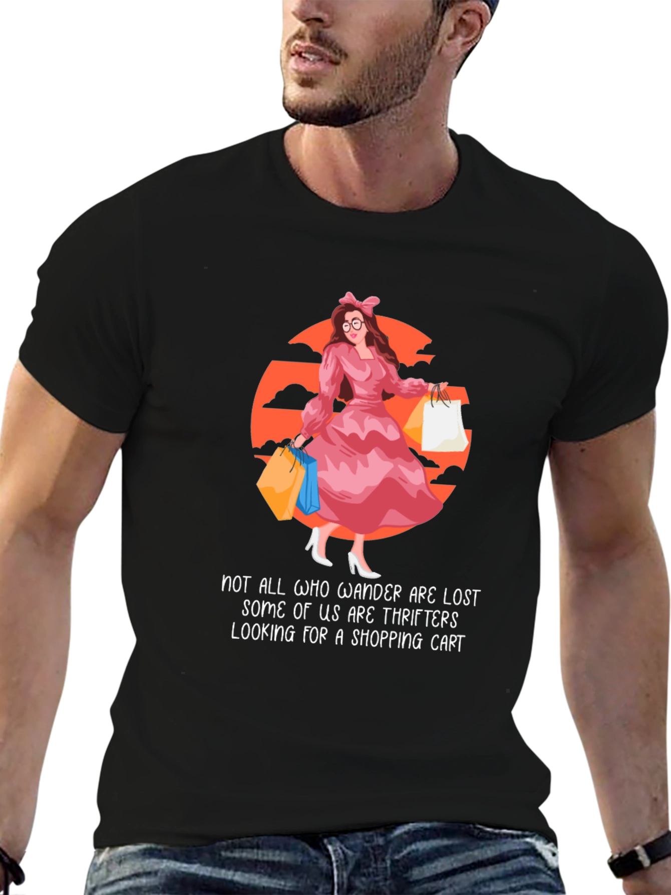 Thrifter Shopping Cart T-Shirt