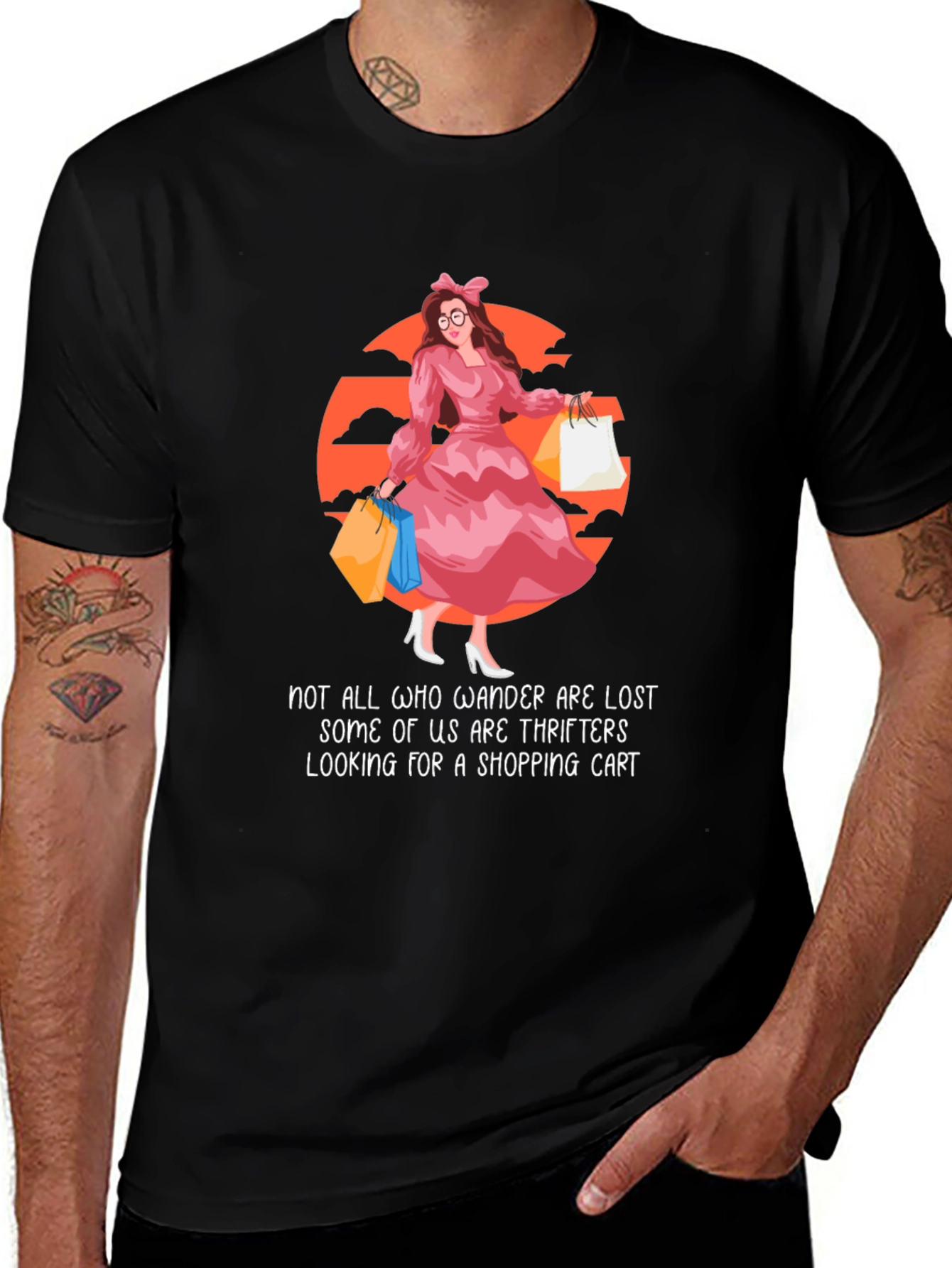 Thrifter Shopping Cart T-Shirt