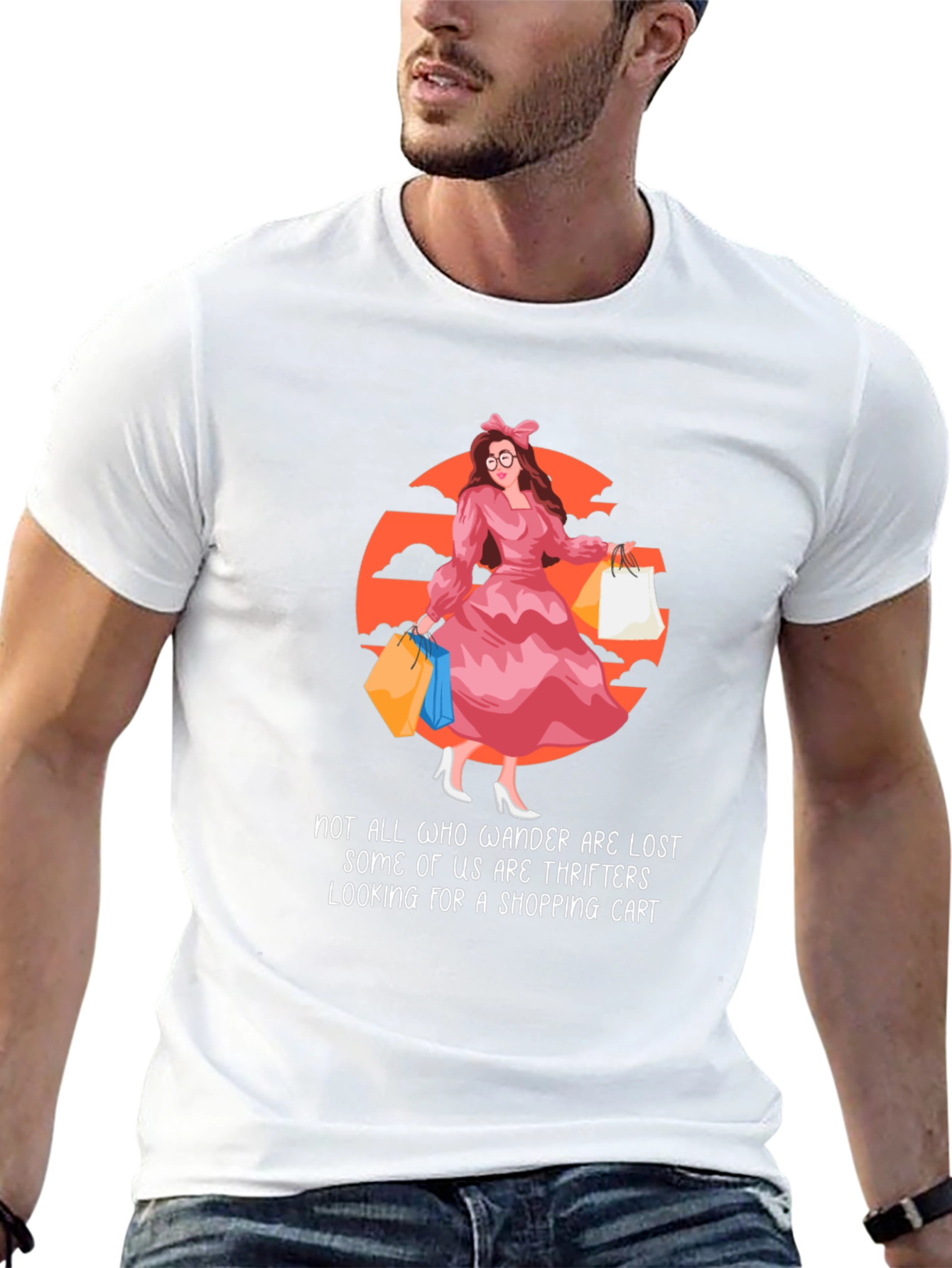 Thrifter Shopping Cart T-Shirt
