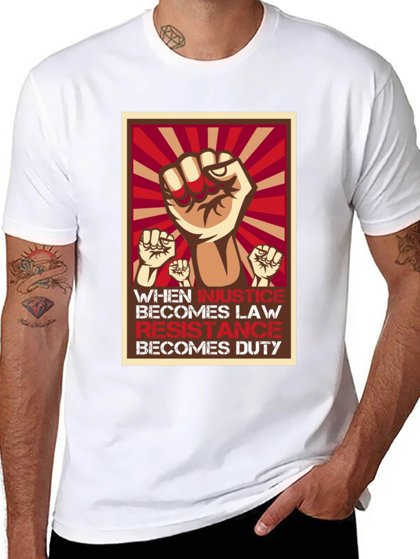 Resistance T-Shirt: When Injustice Becomes Law
