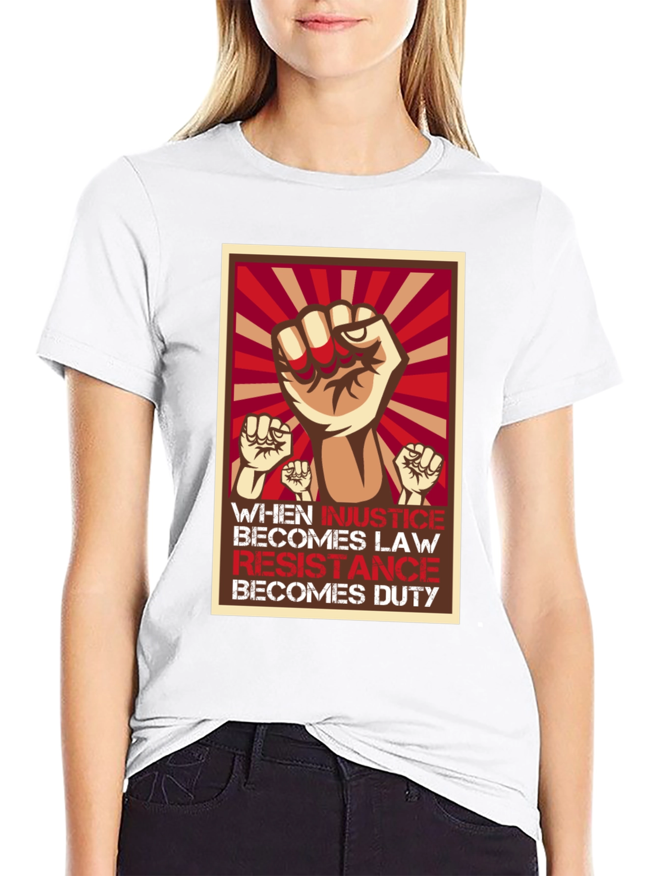 Resistance T-Shirt: When Injustice Becomes Law