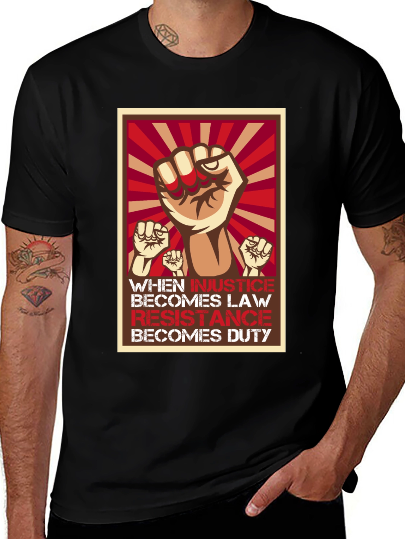 Resistance T-Shirt: When Injustice Becomes Law
