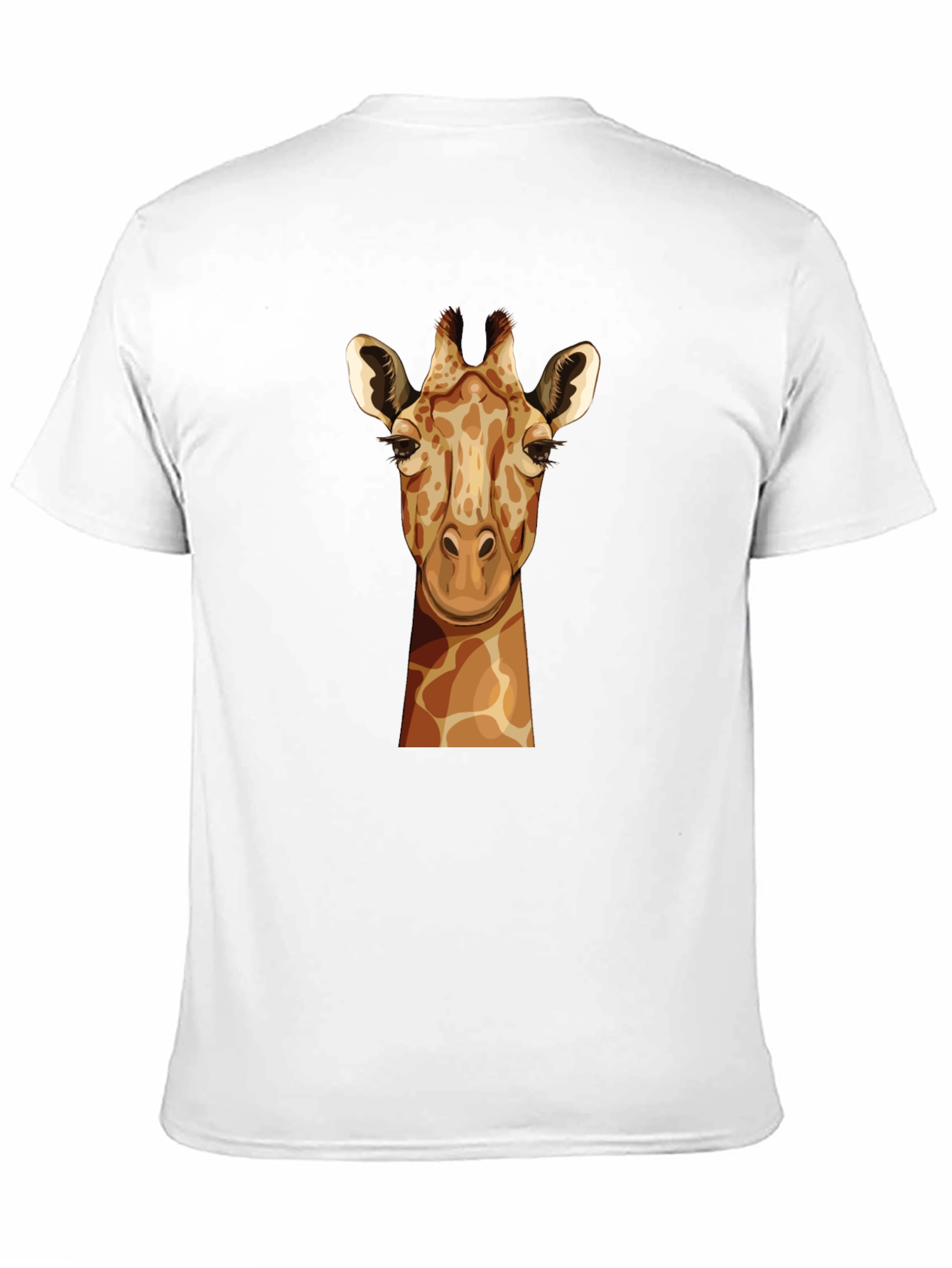 Giraffe Graphic Tee - Unisex Black T-Shirt