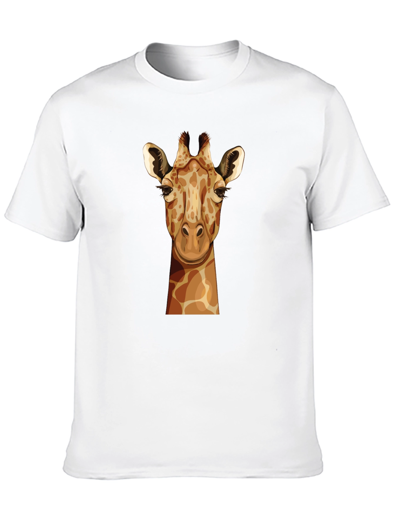 Giraffe Graphic Tee - Unisex Black T-Shirt