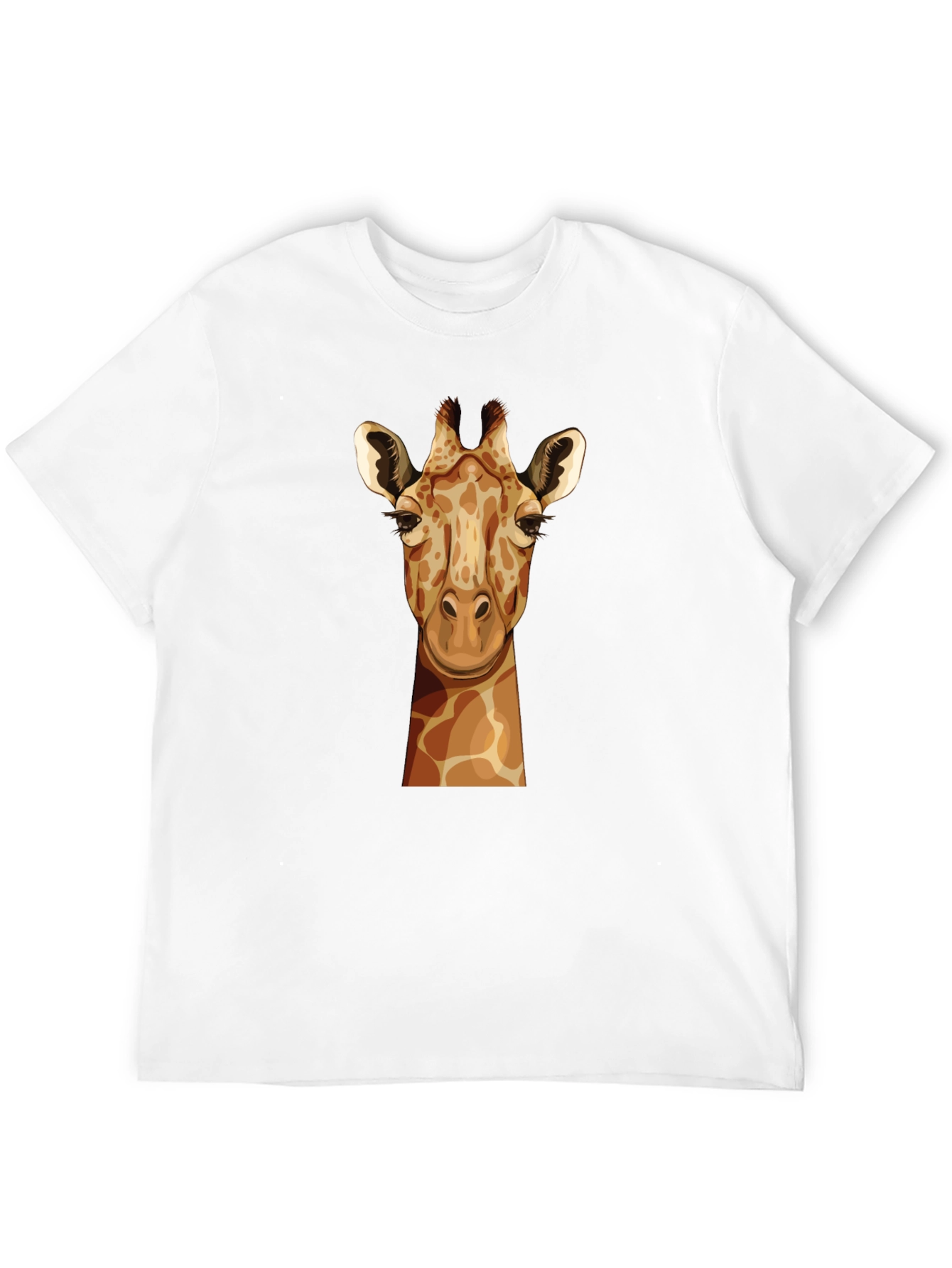 Giraffe Graphic Tee - Unisex Black T-Shirt