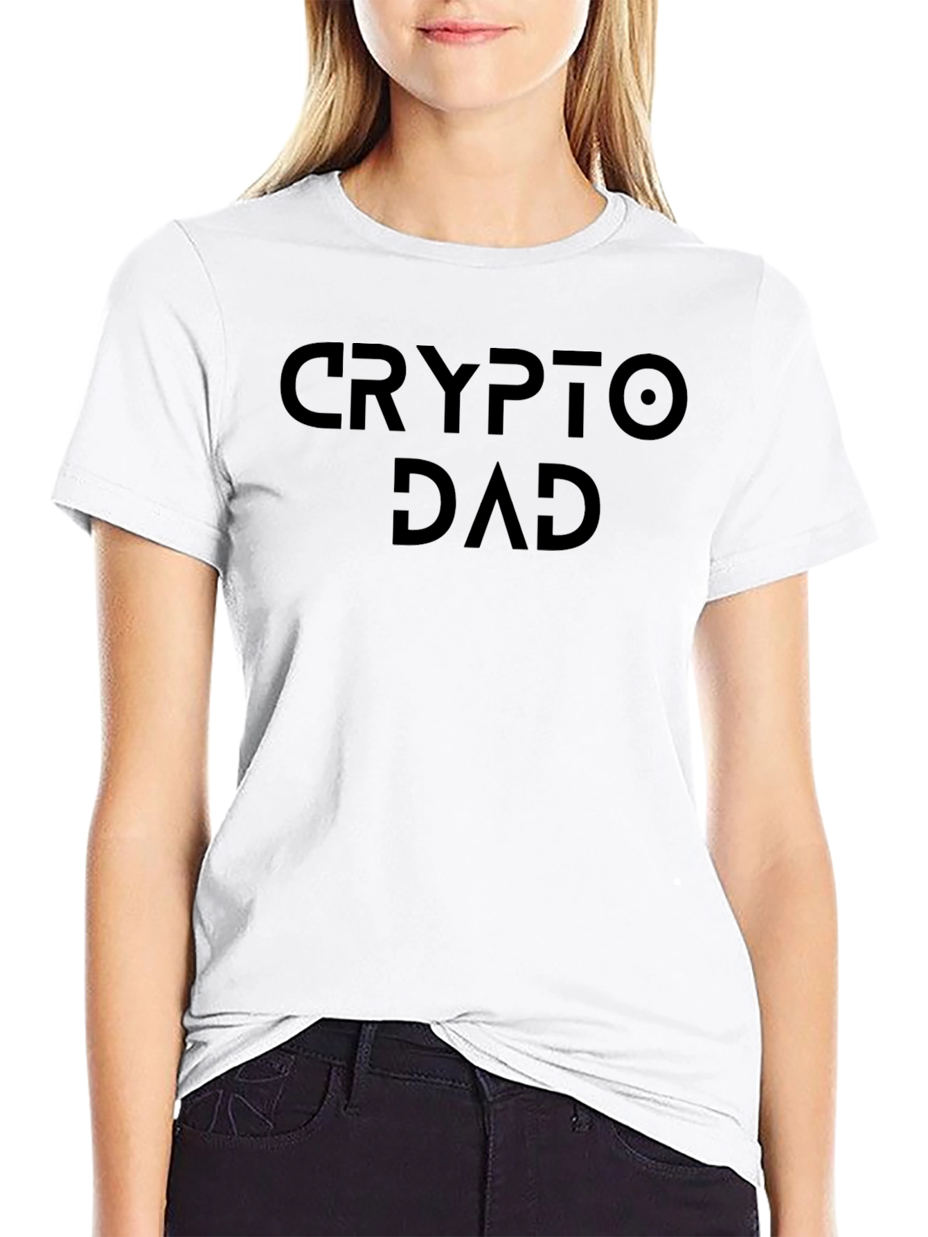 Crypto Dad Black T-Shirt