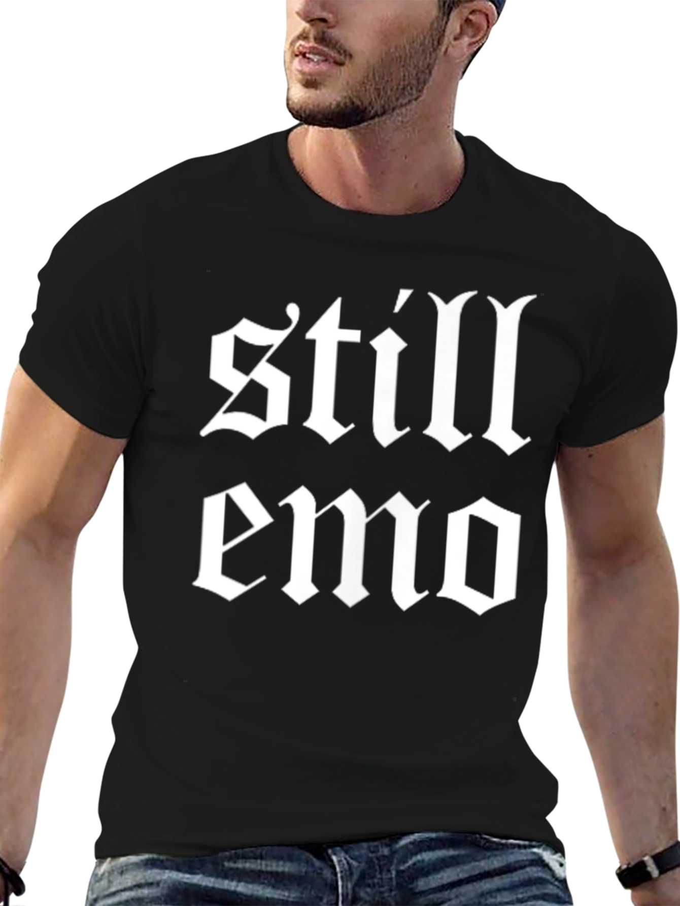 Still Emo Gothic Style T-Shirt