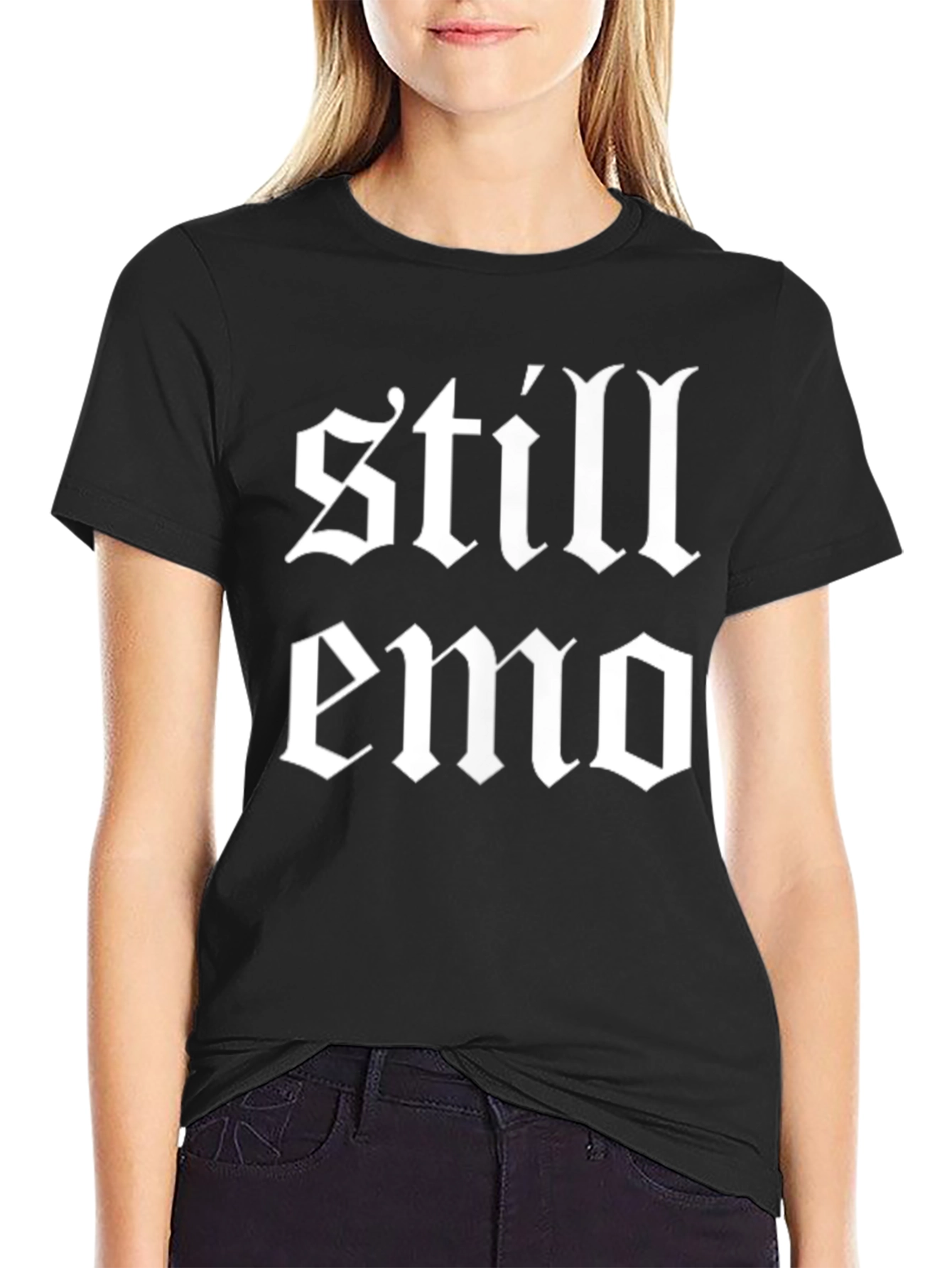Still Emo Gothic Style T-Shirt