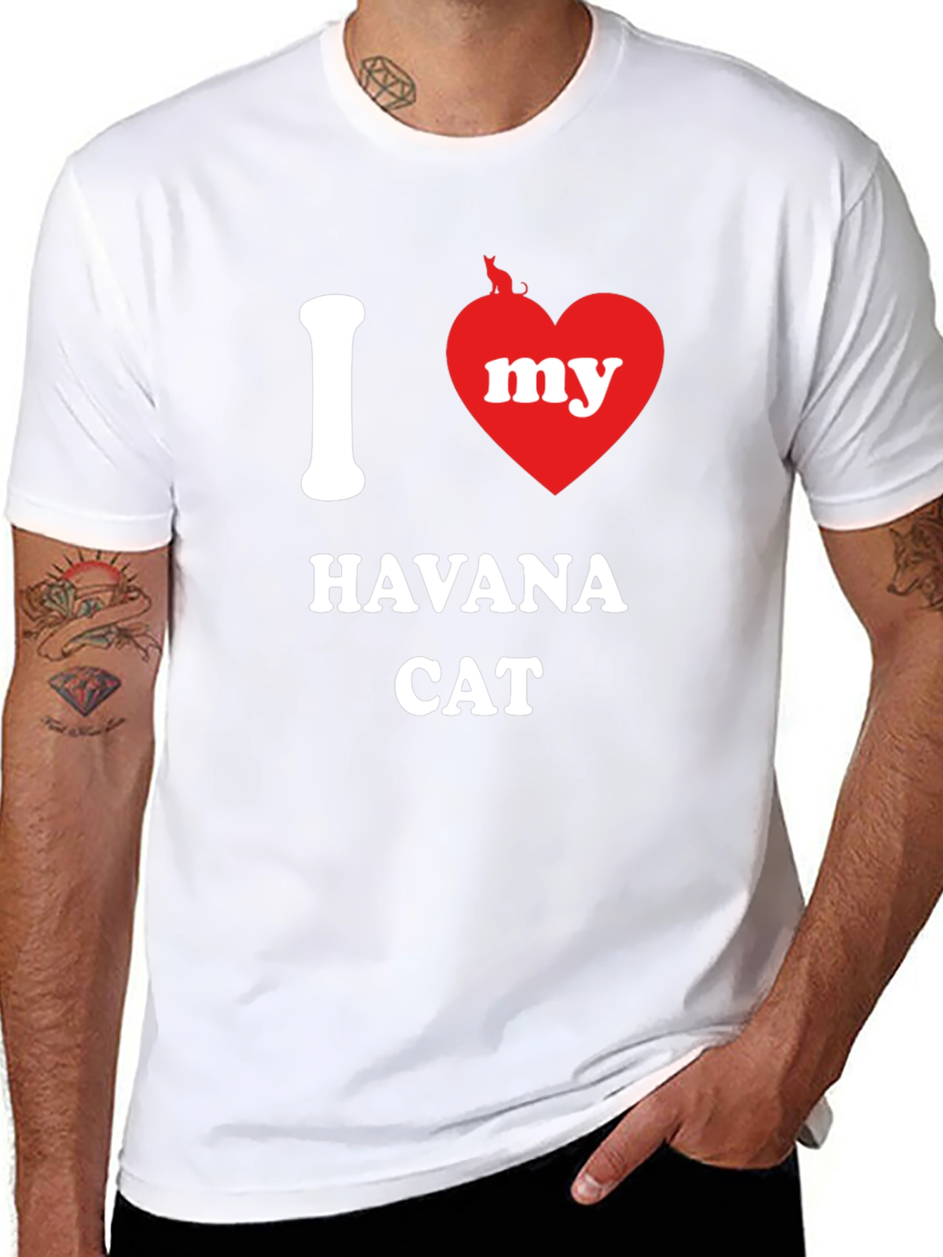 I Love My Havana Cat T-Shirt