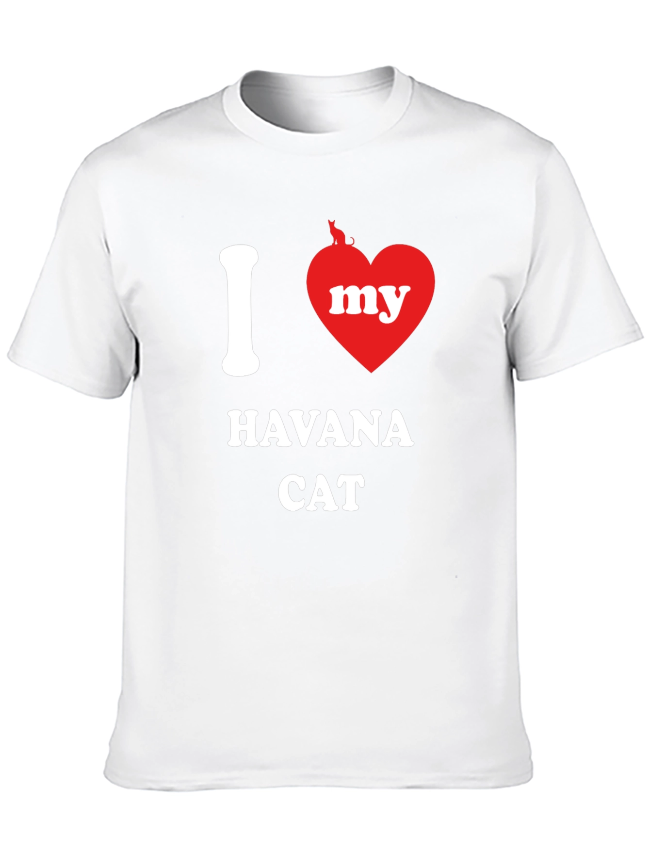 I Love My Havana Cat T-Shirt