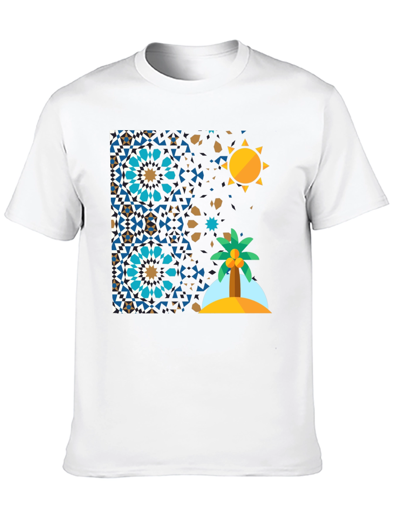 Geometric Desert Island T-Shirt