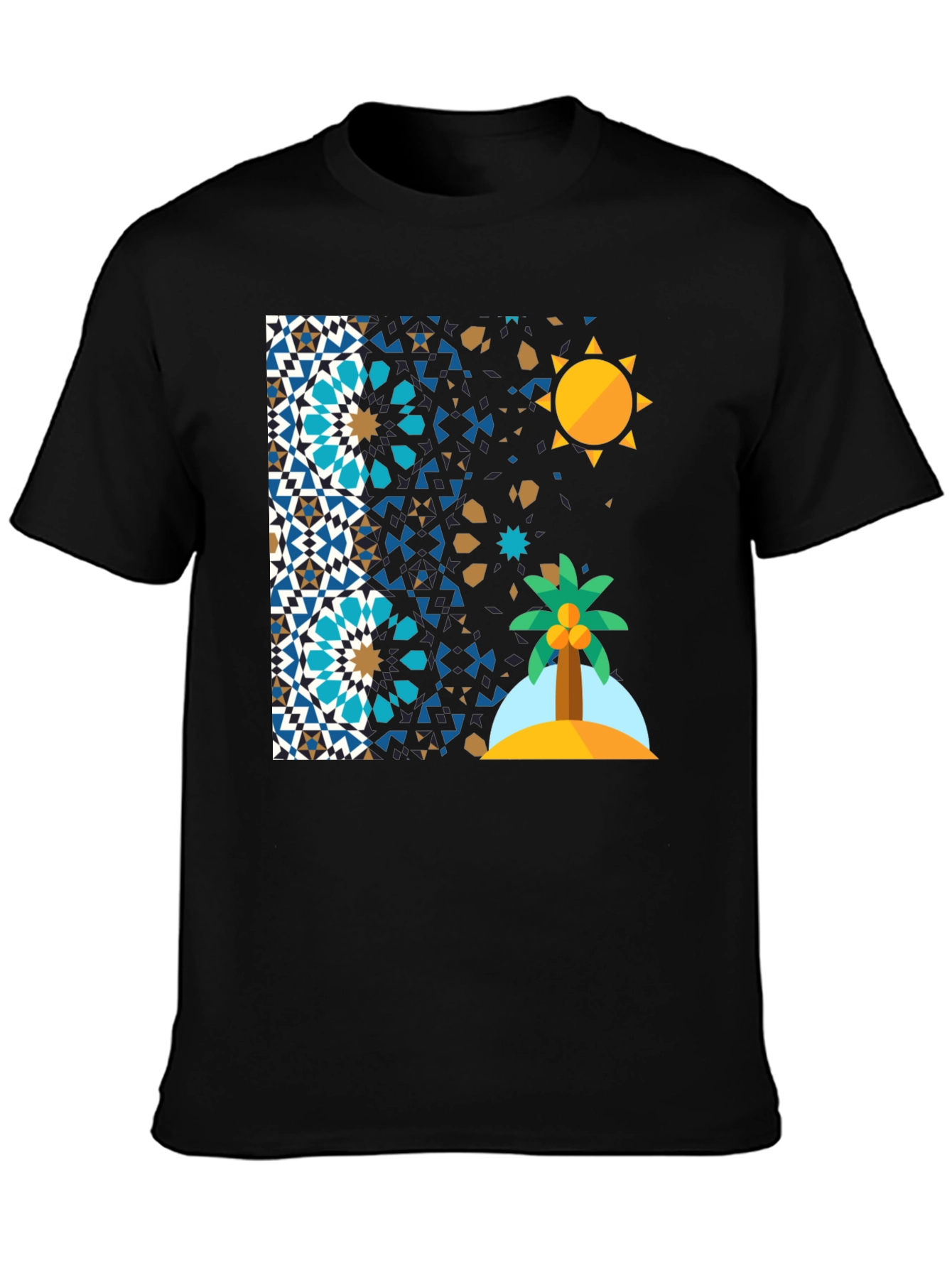 Geometric Desert Island T-Shirt