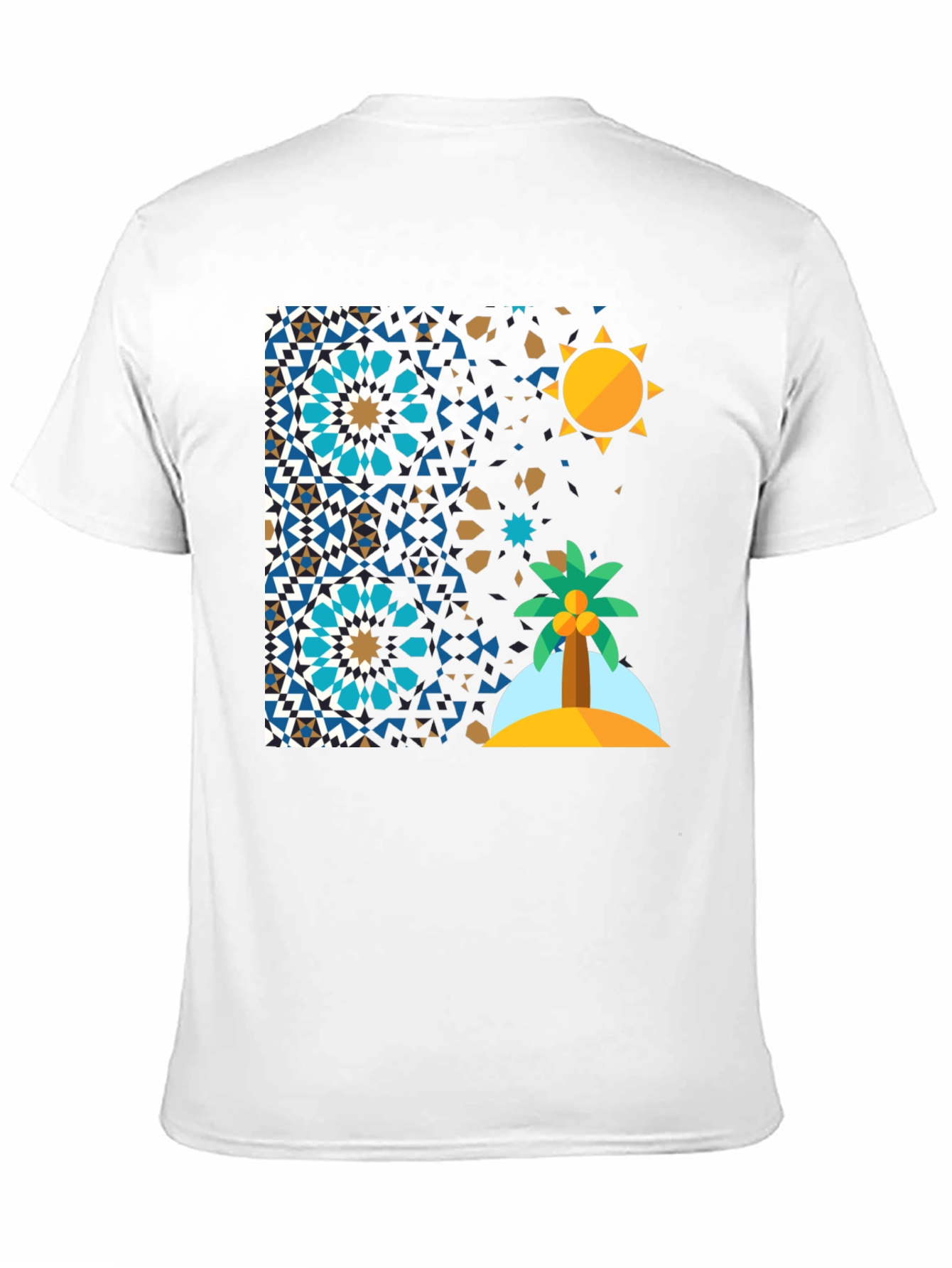 Geometric Desert Island T-Shirt