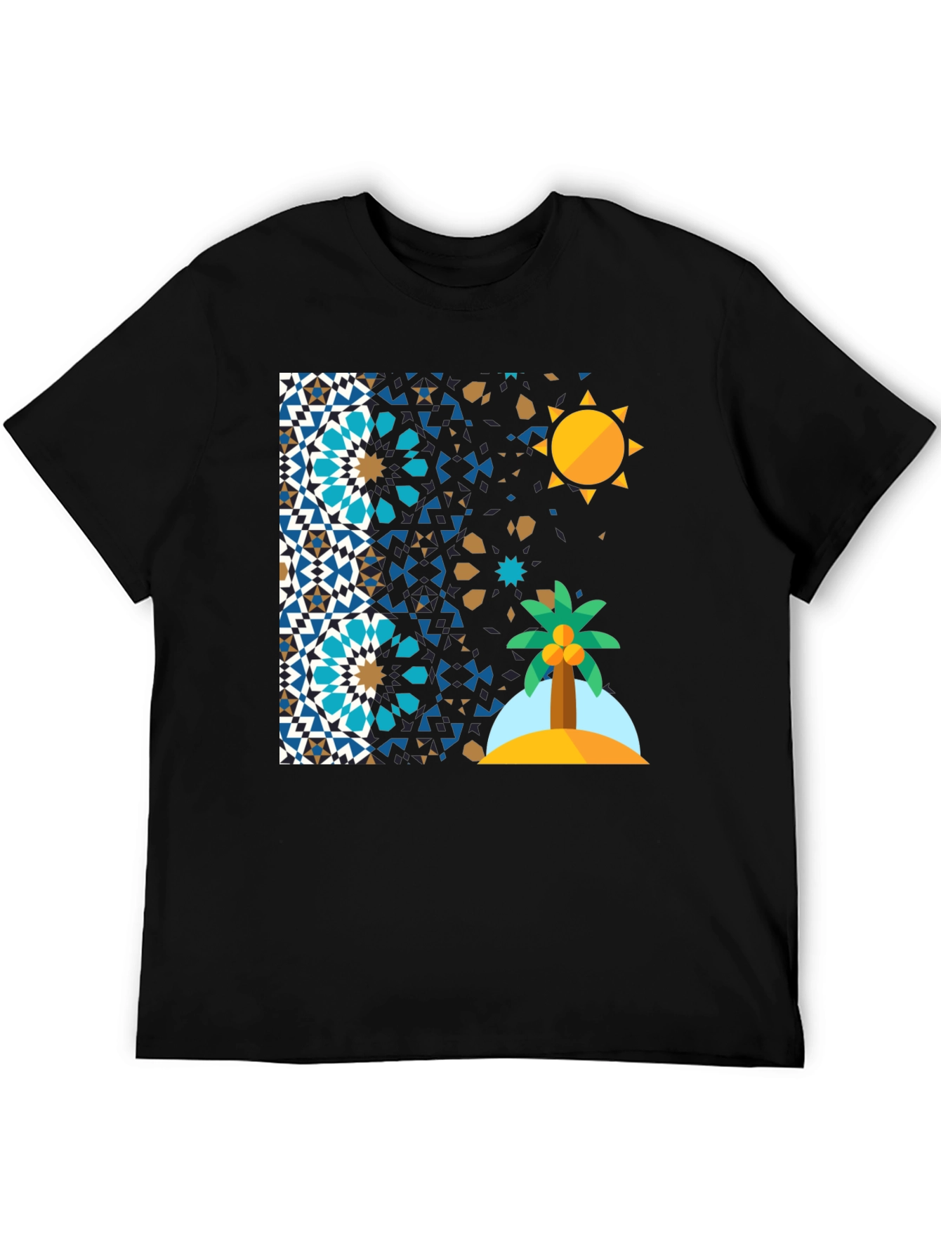 Geometric Desert Island T-Shirt