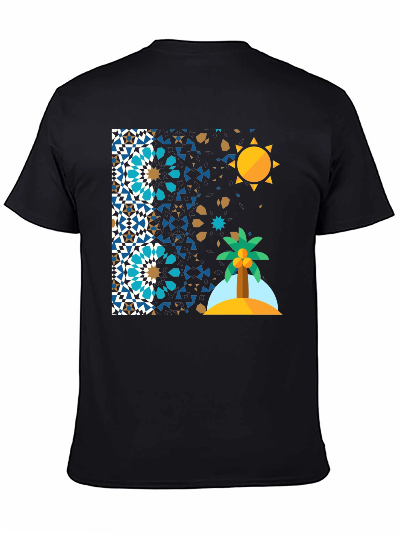 Geometric Desert Island T-Shirt