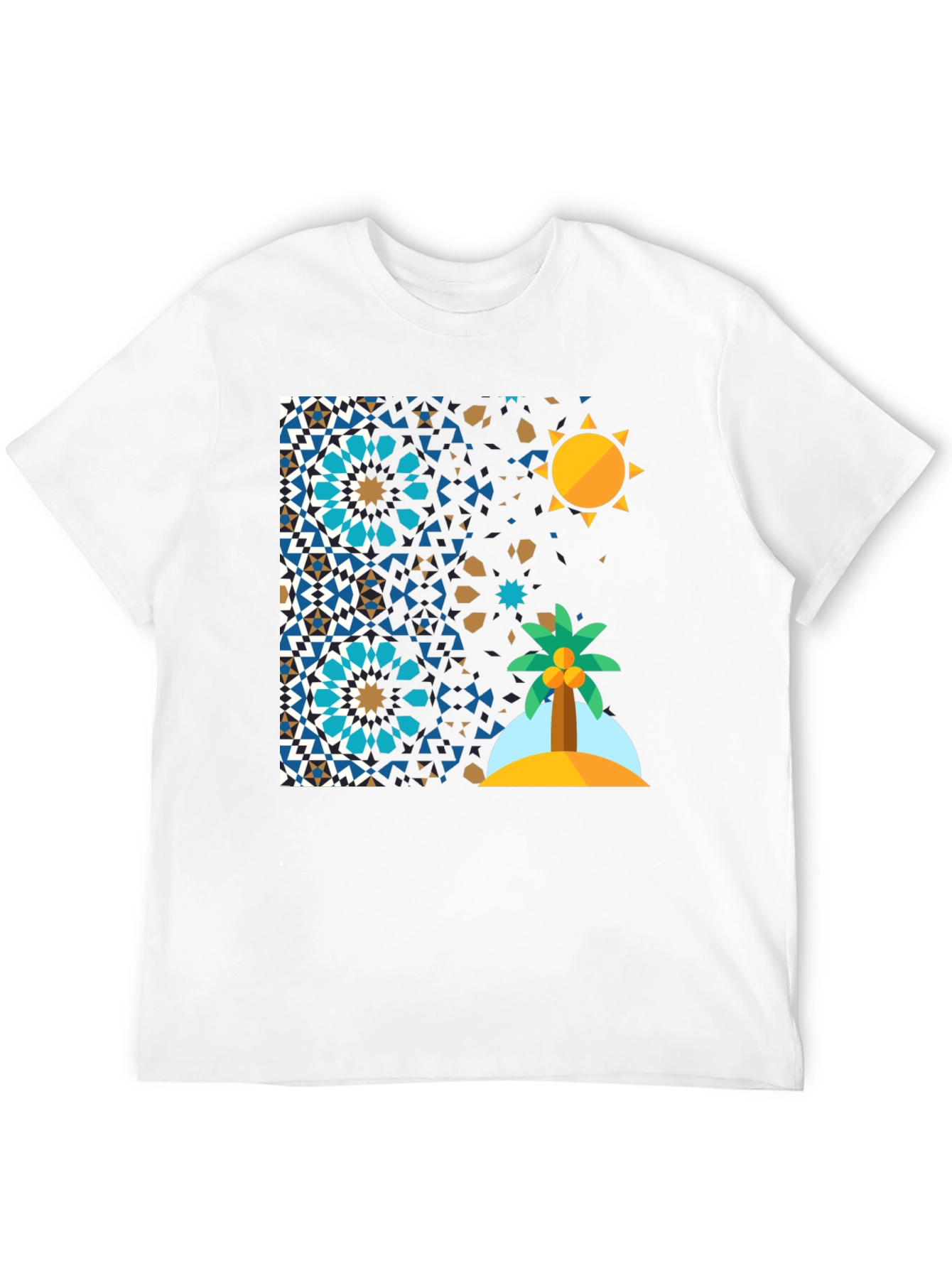 Geometric Desert Island T-Shirt