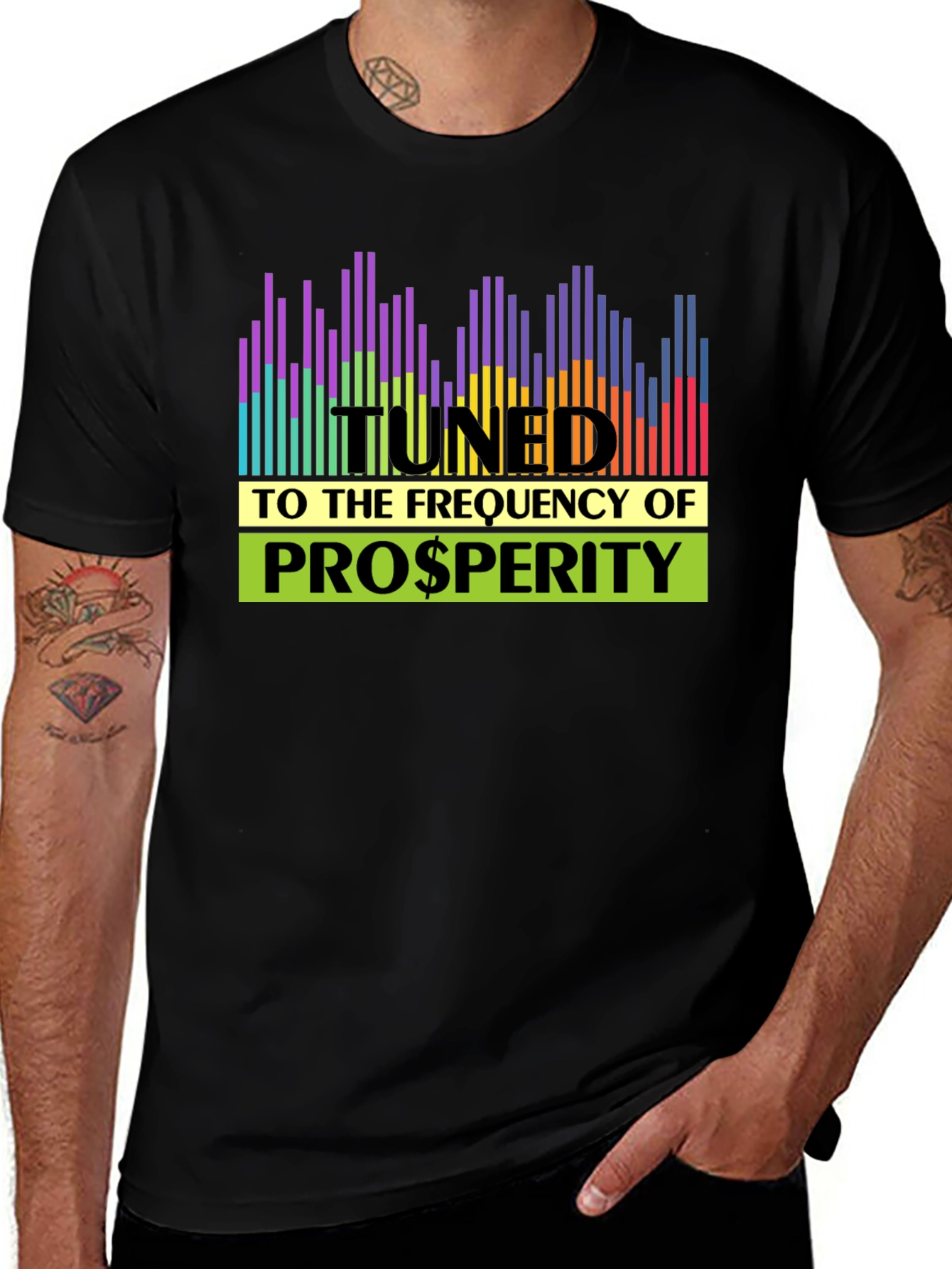 Tuned to Prosperity Graphic Tee