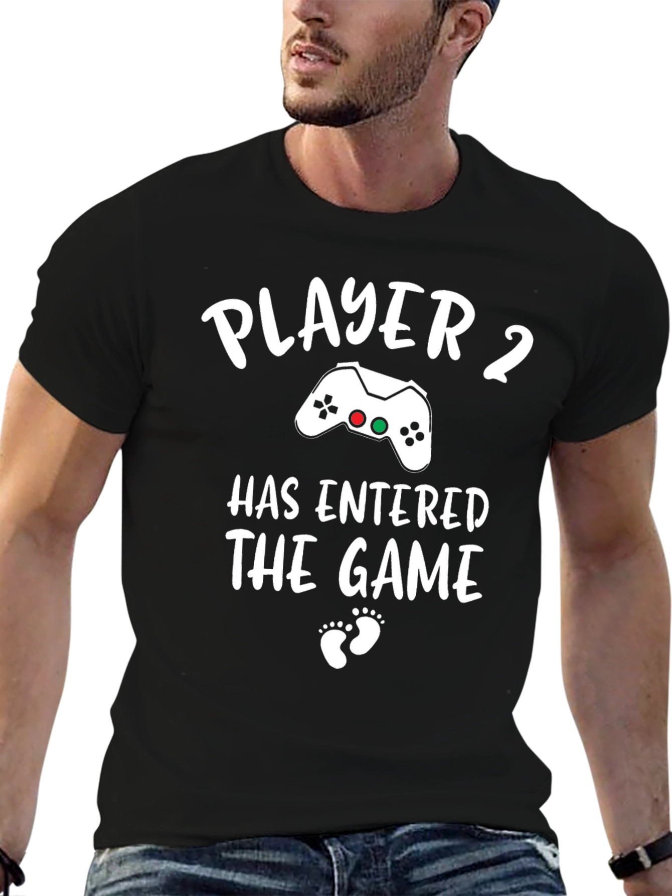 Player 2 Has Entered the Game Pregnancy Shirt