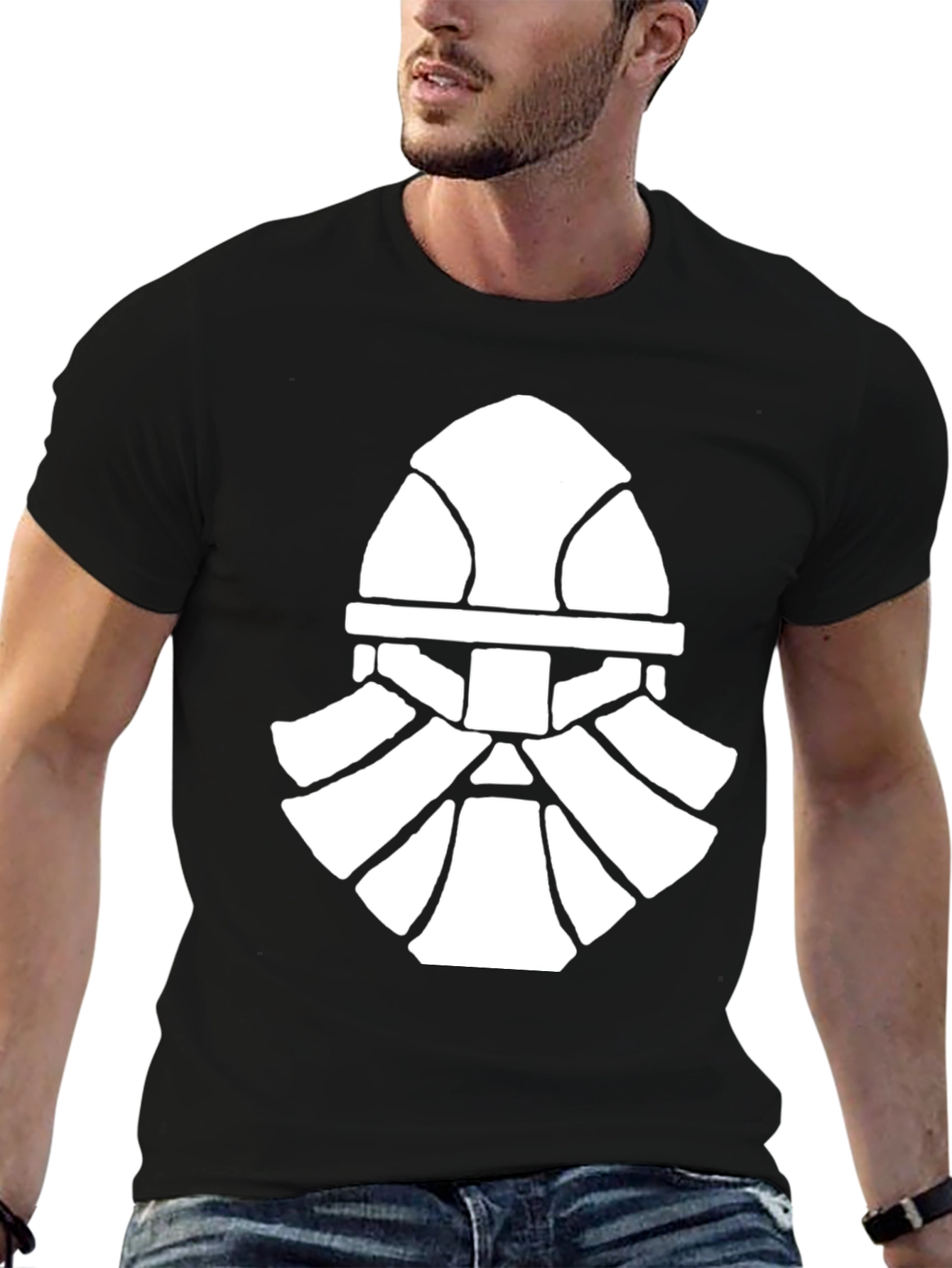 Dwarf Warrior Black Graphic Tee
