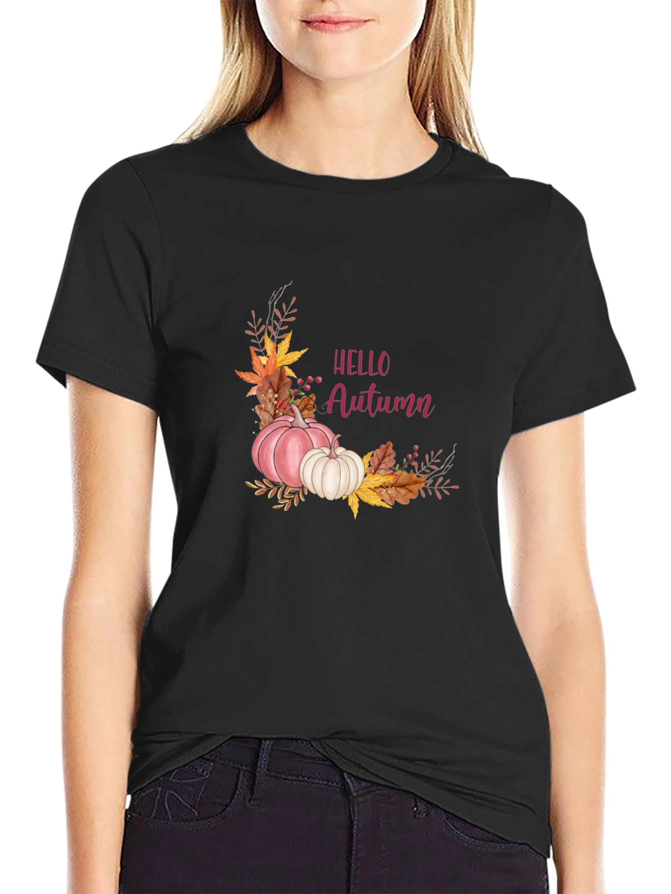 Hello Autumn Graphic Tee