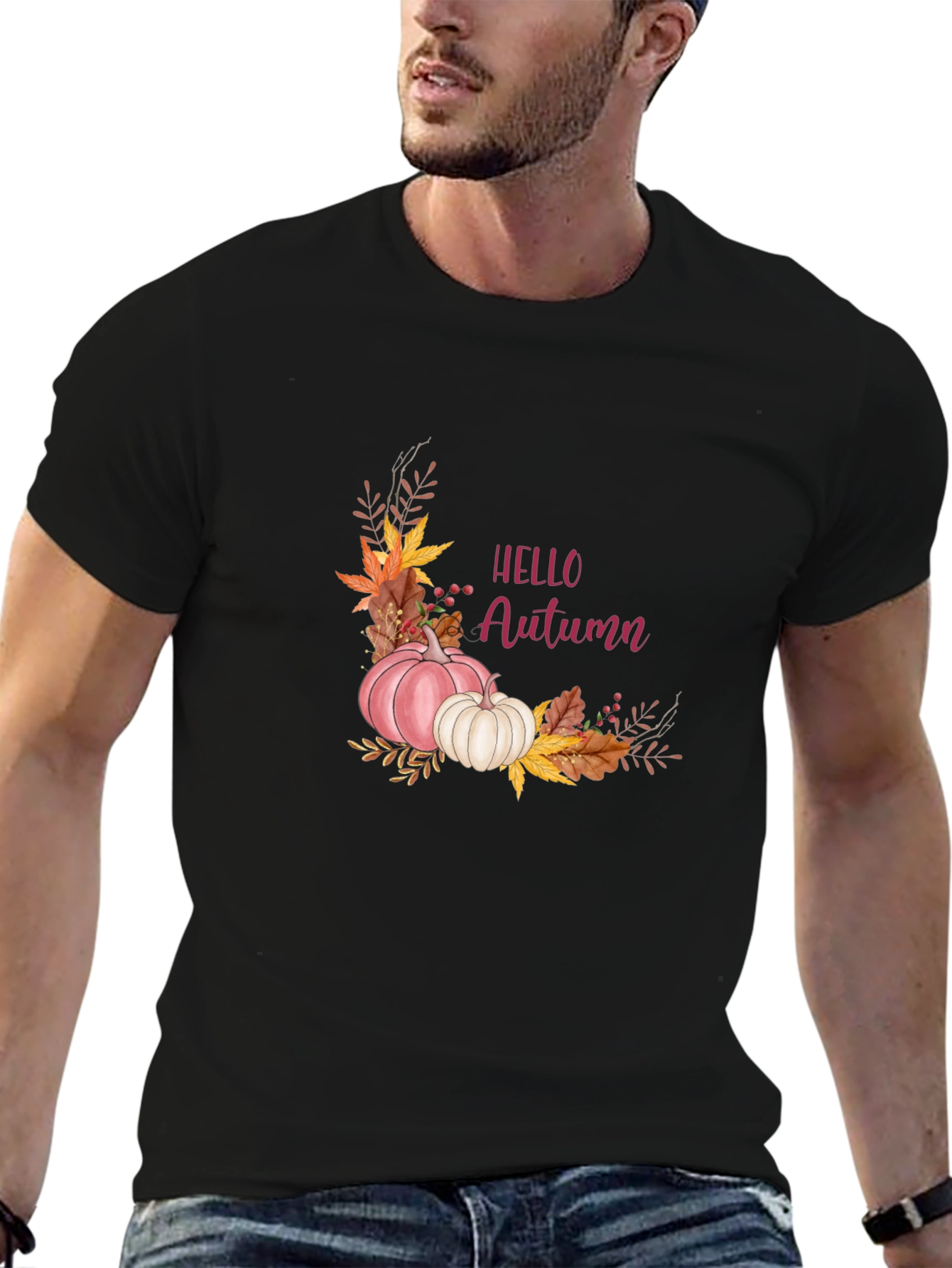Hello Autumn Graphic Tee