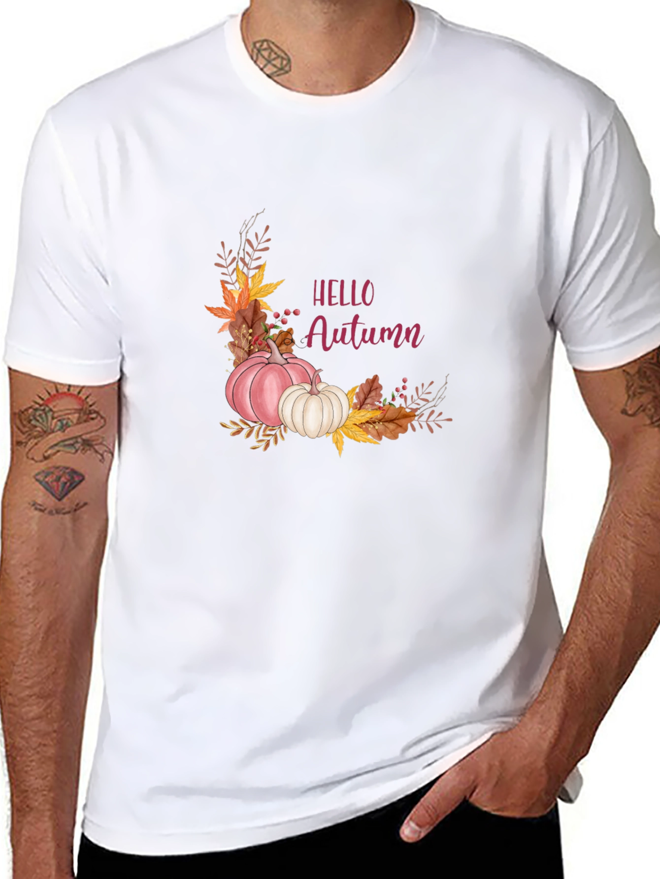 Hello Autumn Graphic Tee