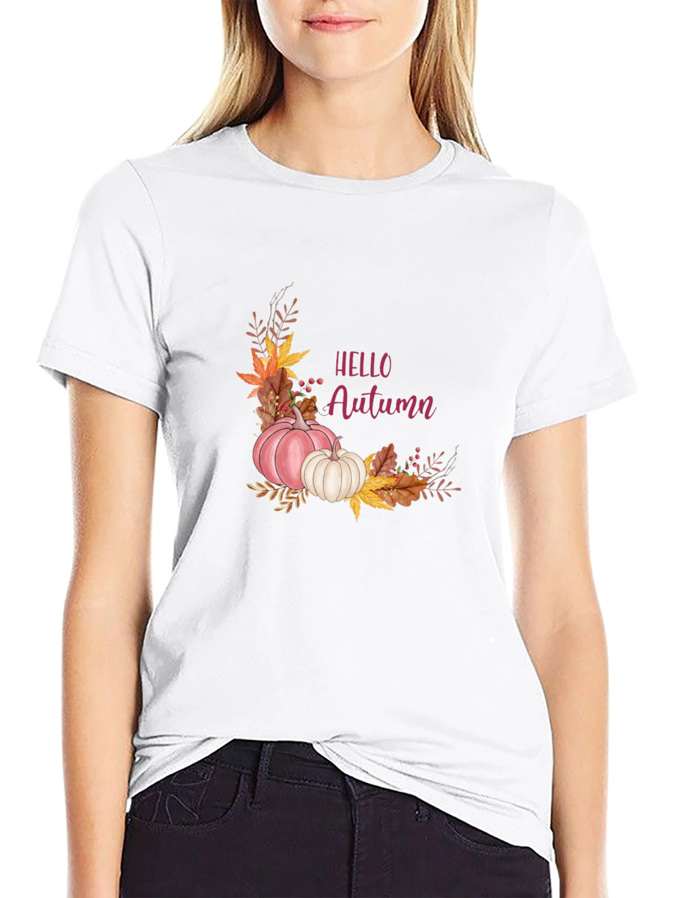 Hello Autumn Graphic Tee