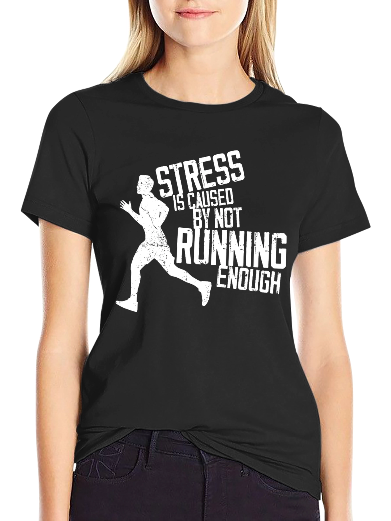 Stress Running Graphic Tee