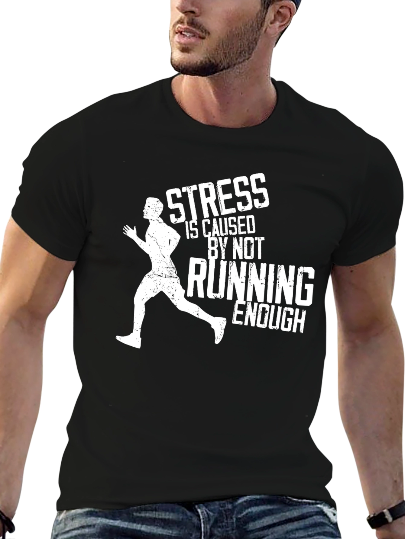 Stress Running Graphic Tee