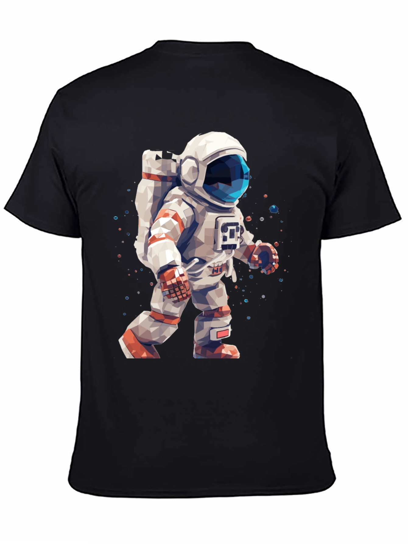Astronaut Graphic Black T-Shirt