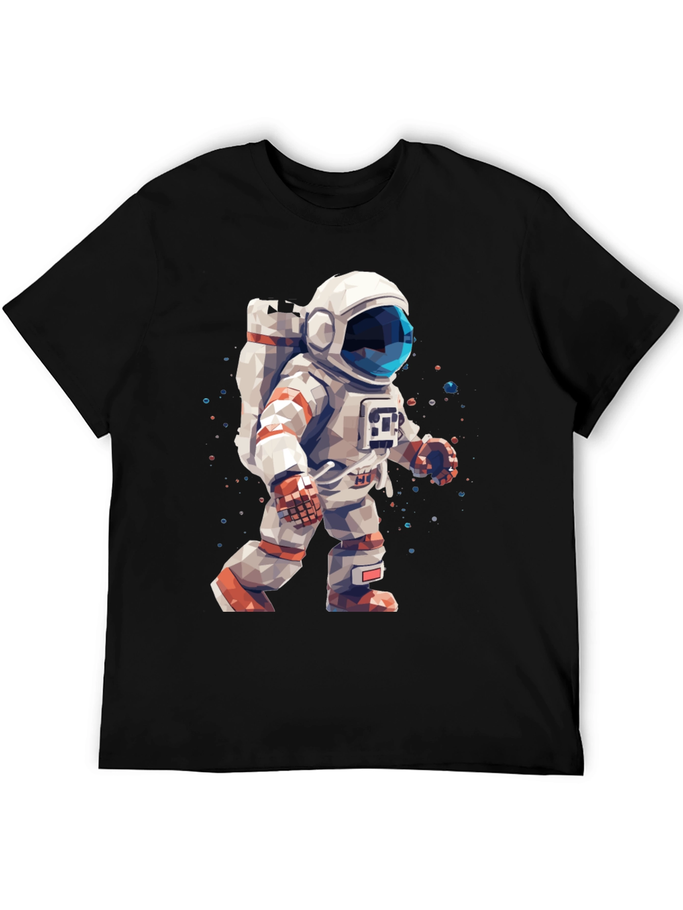 Astronaut Graphic Black T-Shirt