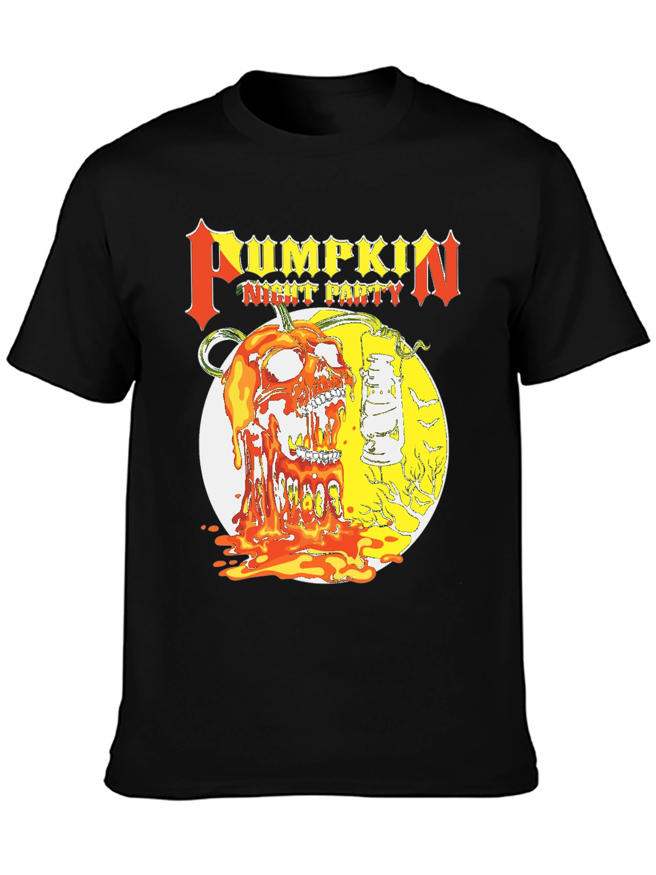 Pumpkin Night Party Graphic Tee
