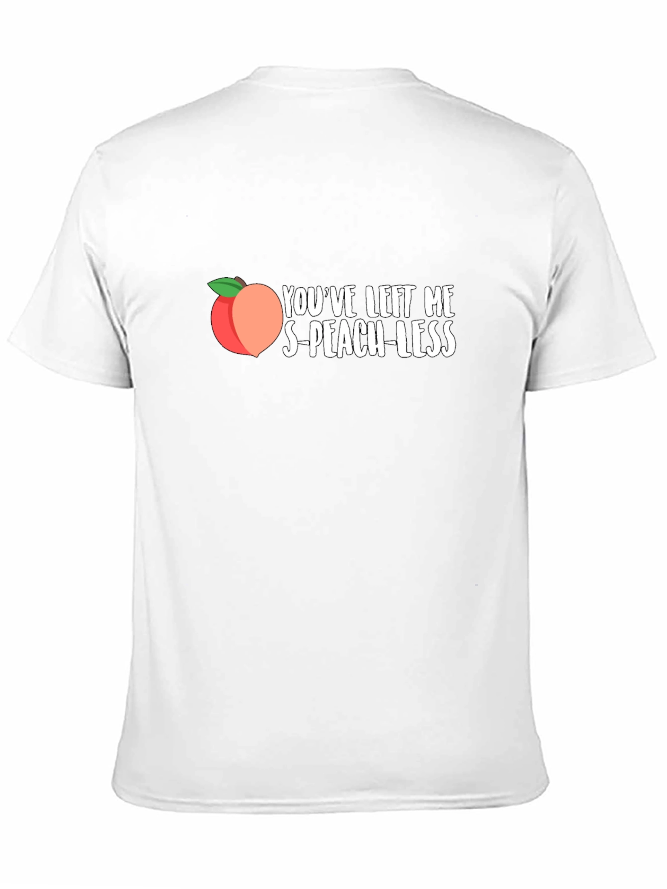 S-Peach-less Funny Graphic T-Shirt