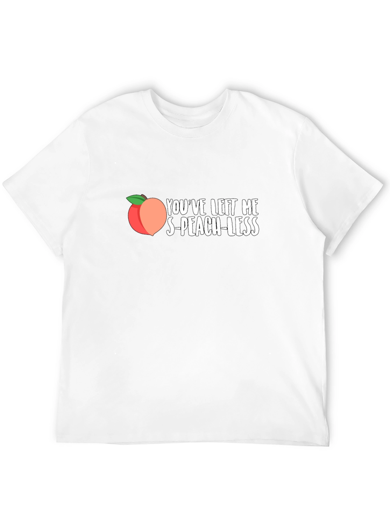S-Peach-less Funny Graphic T-Shirt