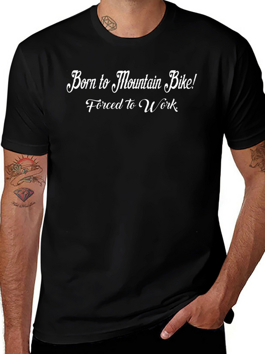 Born to Mountain Bike T-Shirt