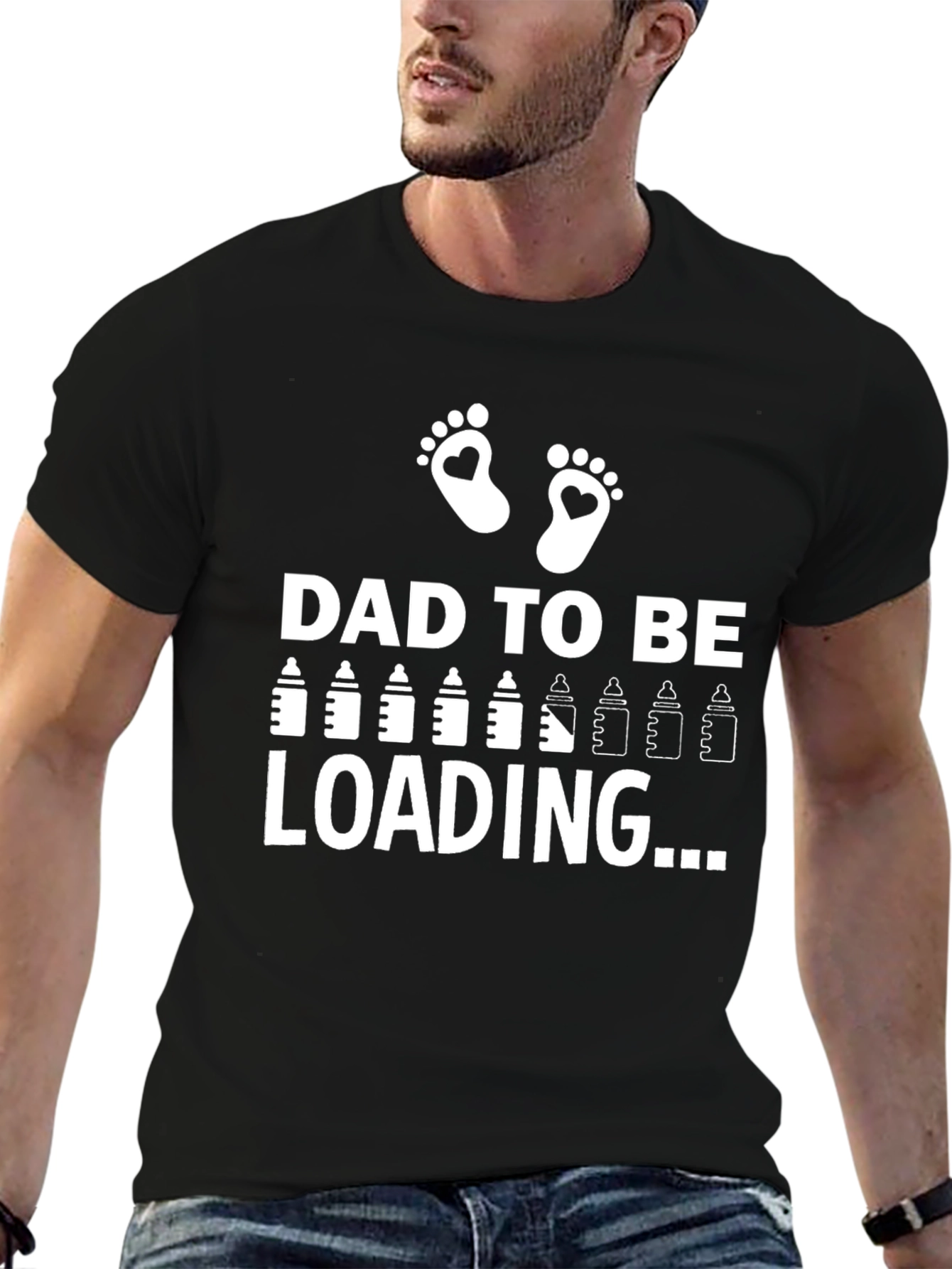 Dad to Be Loading T-Shirt - Expecting Father Tee
