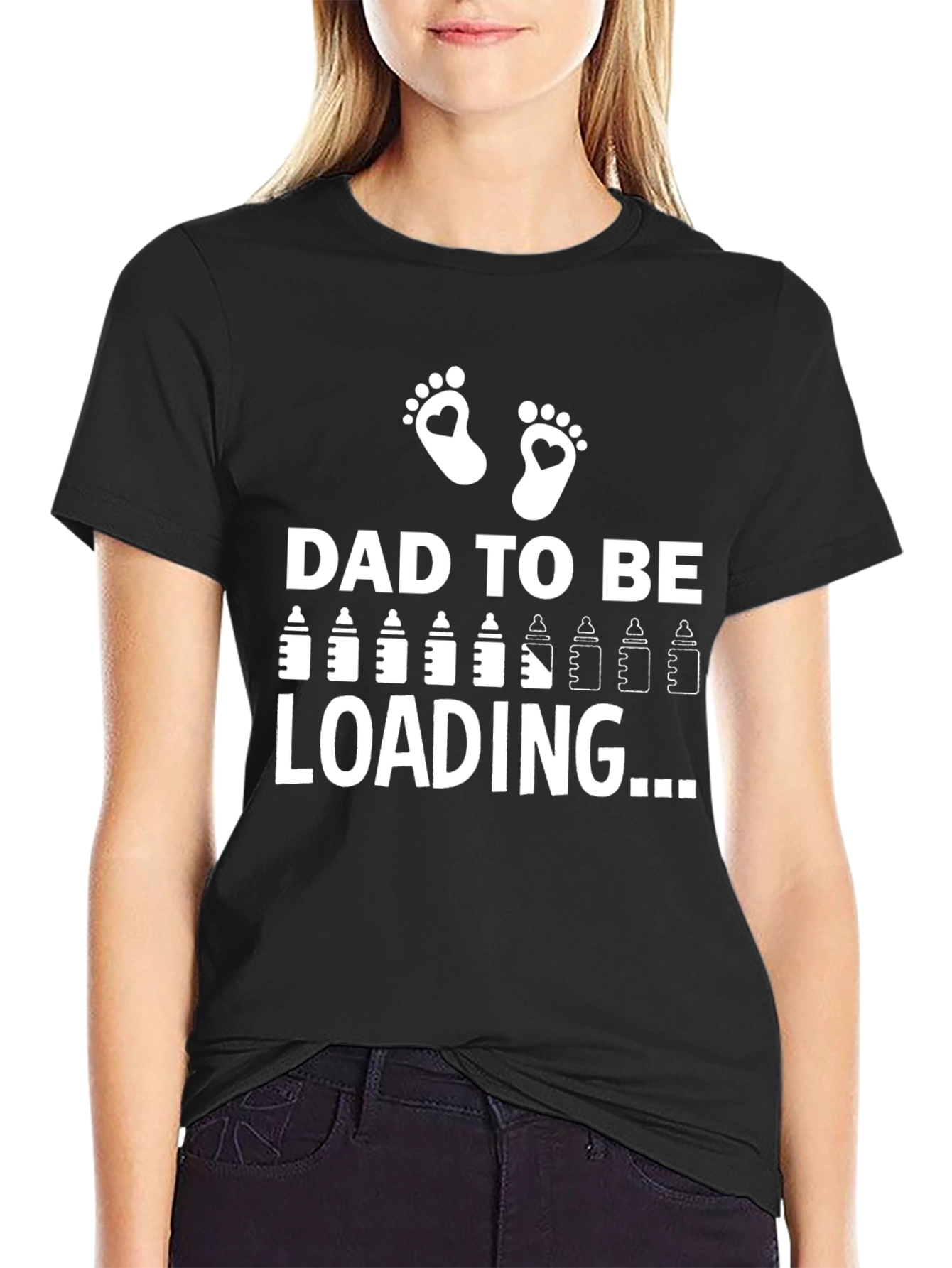 Dad to Be Loading T-Shirt - Expecting Father Tee