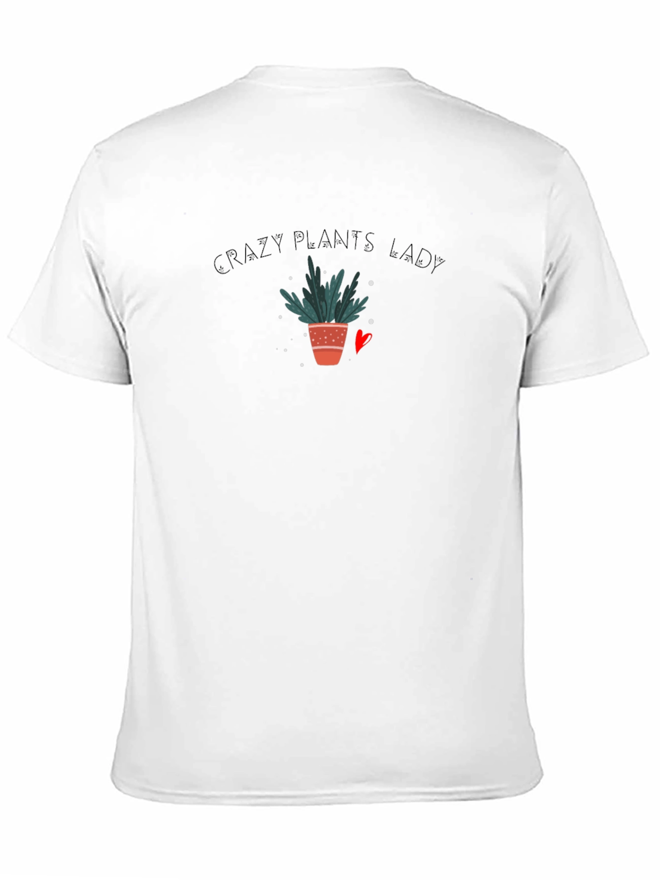 Crazy Plants Lady Graphic Tee - Houseplant Lover Shirt