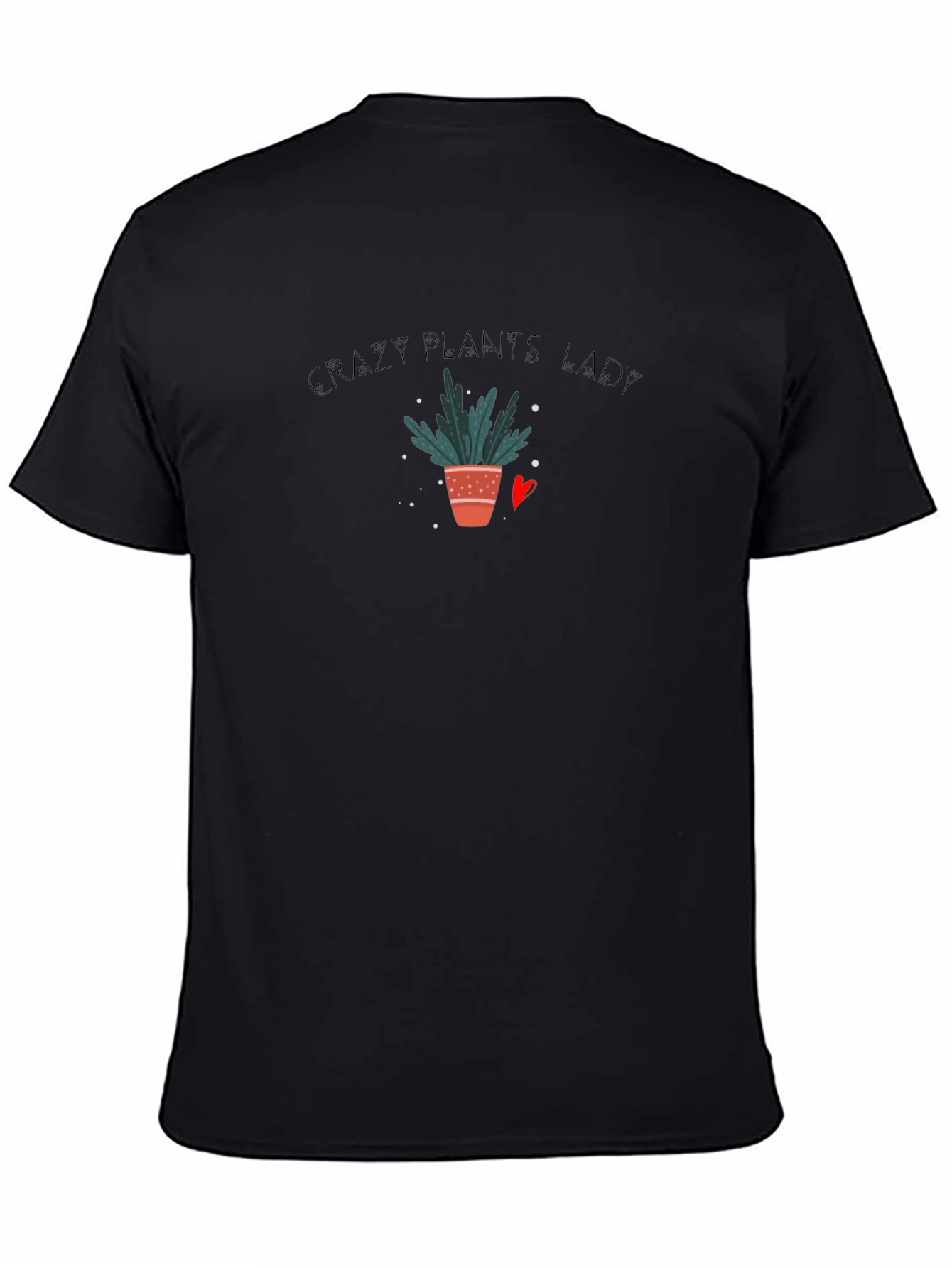 Crazy Plants Lady Graphic Tee - Houseplant Lover Shirt