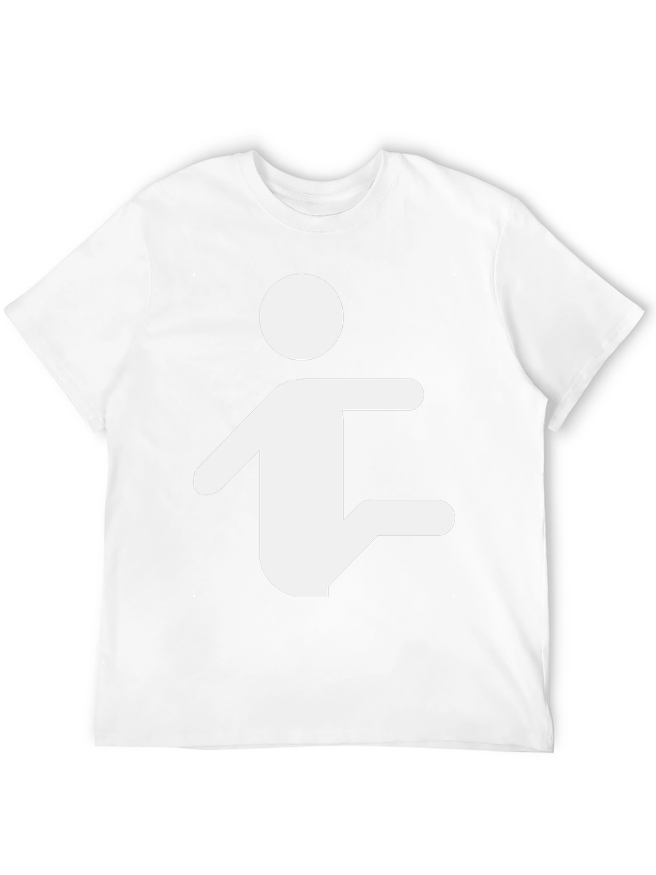 Stick Figure Yoga Pose Graphic T-Shirt
