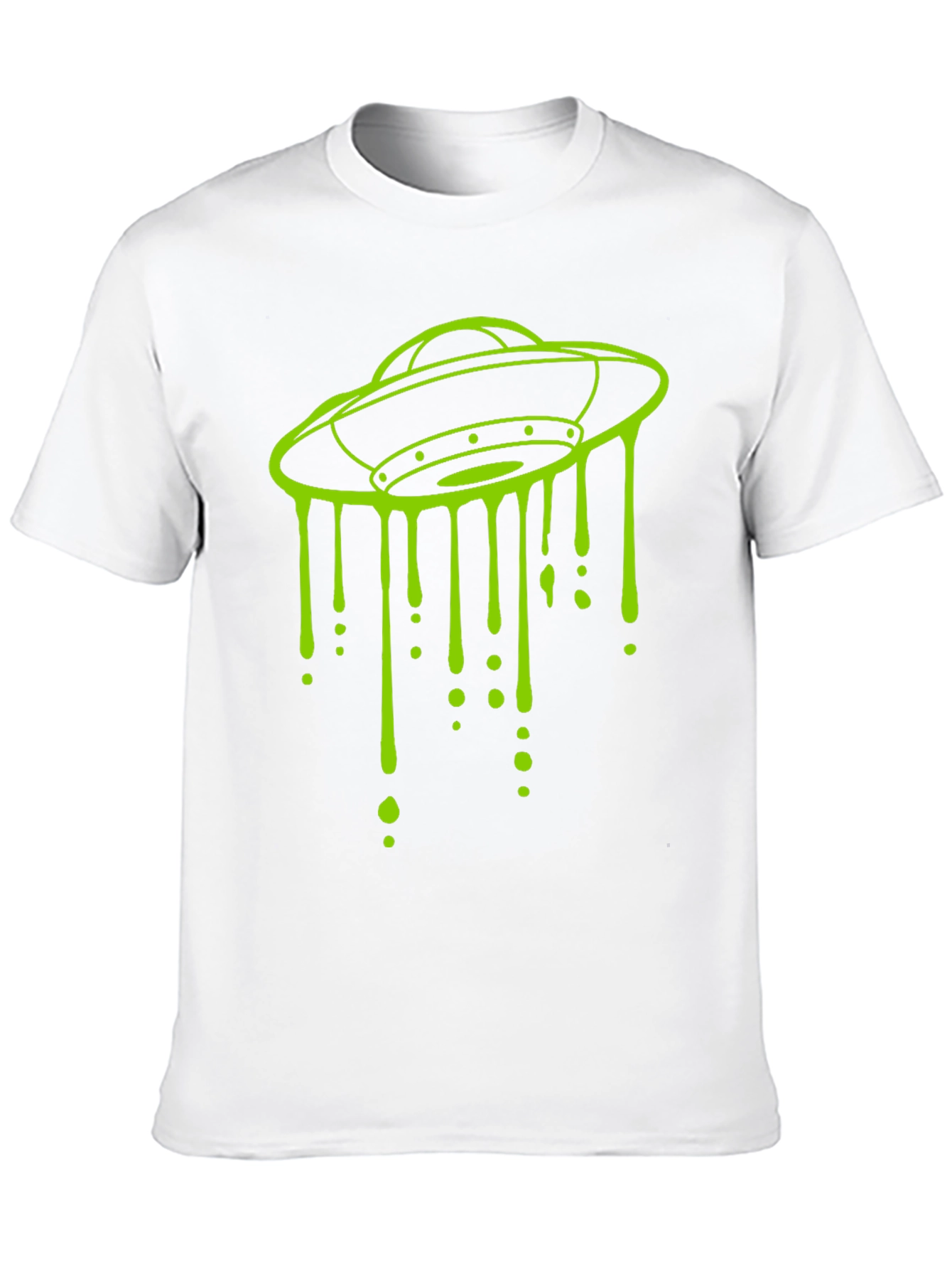UFO Drip Graphic Tee - Mens Black T-Shirt