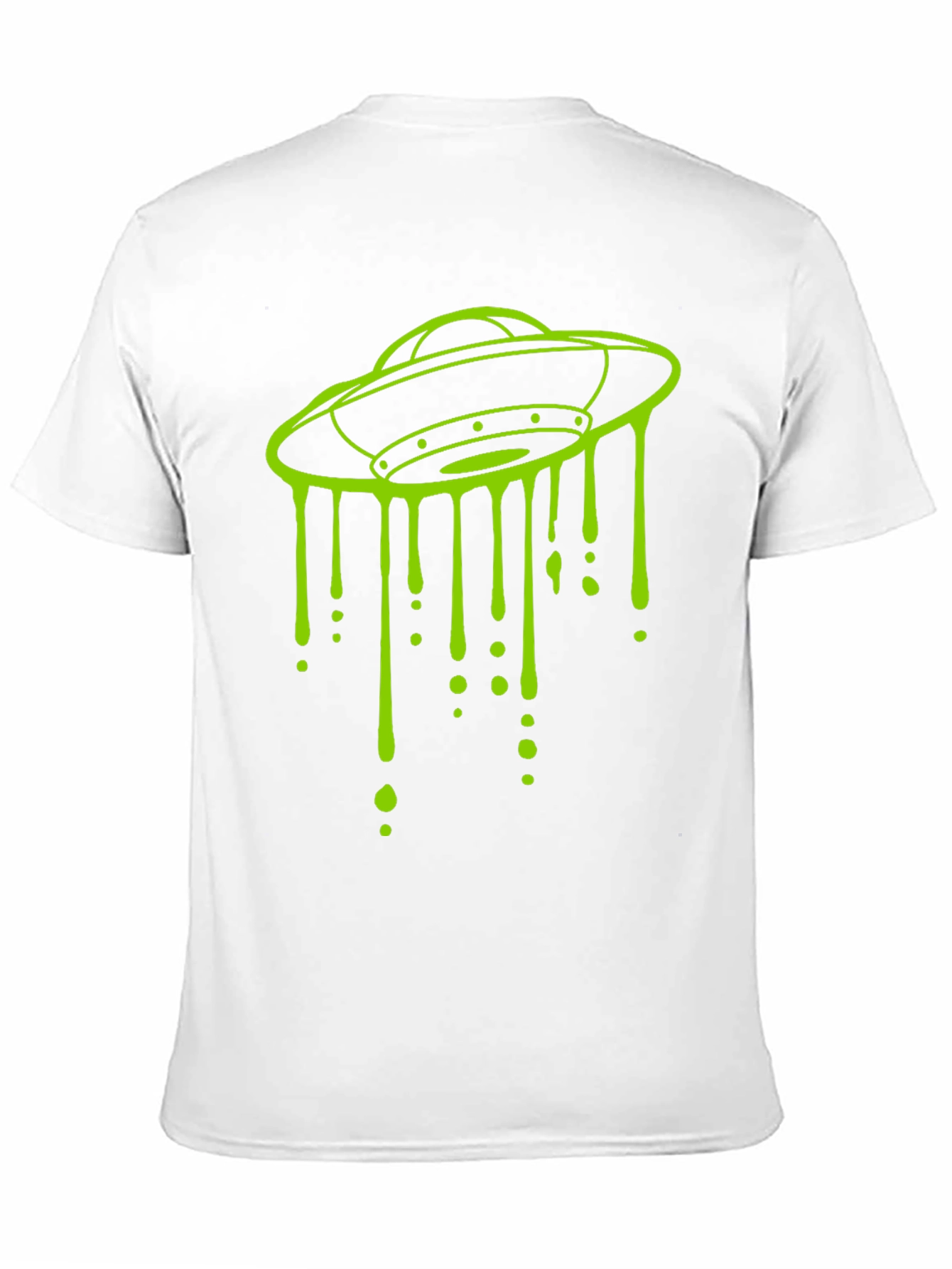 UFO Drip Graphic Tee - Mens Black T-Shirt