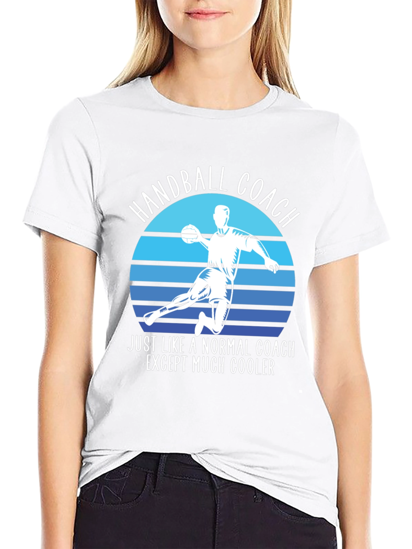 Handball Coach T-Shirt - Cool Graphic Tee