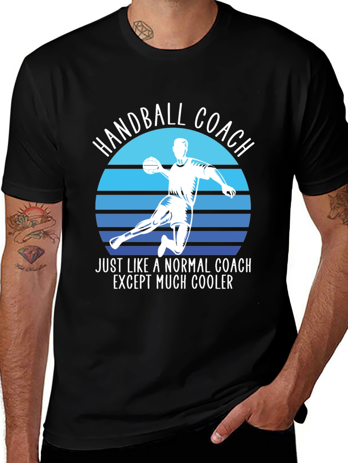 Handball Coach T-Shirt - Cool Graphic Tee