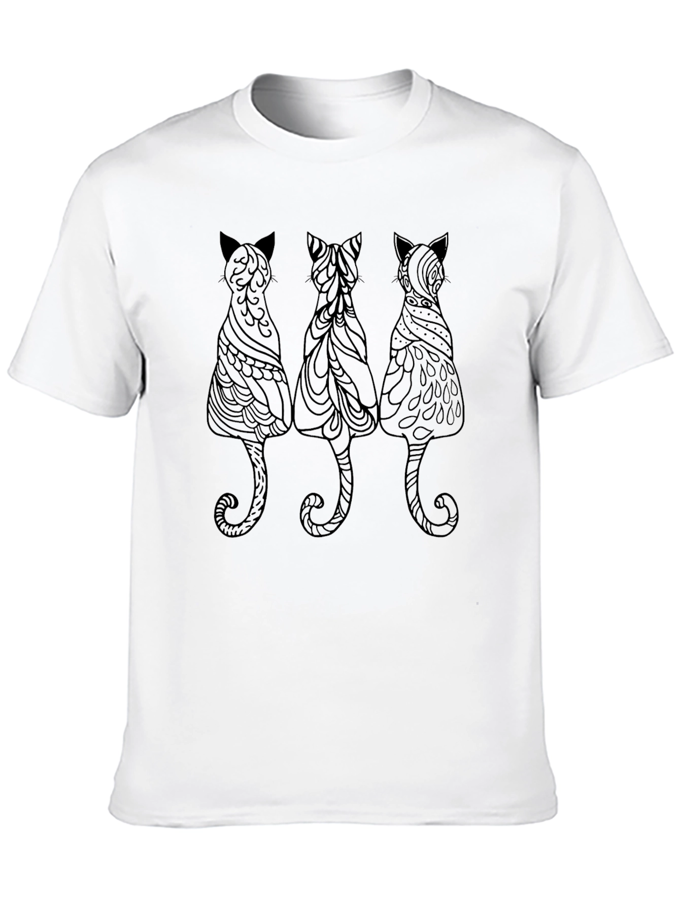 Black Cat Trio Graphic Tee