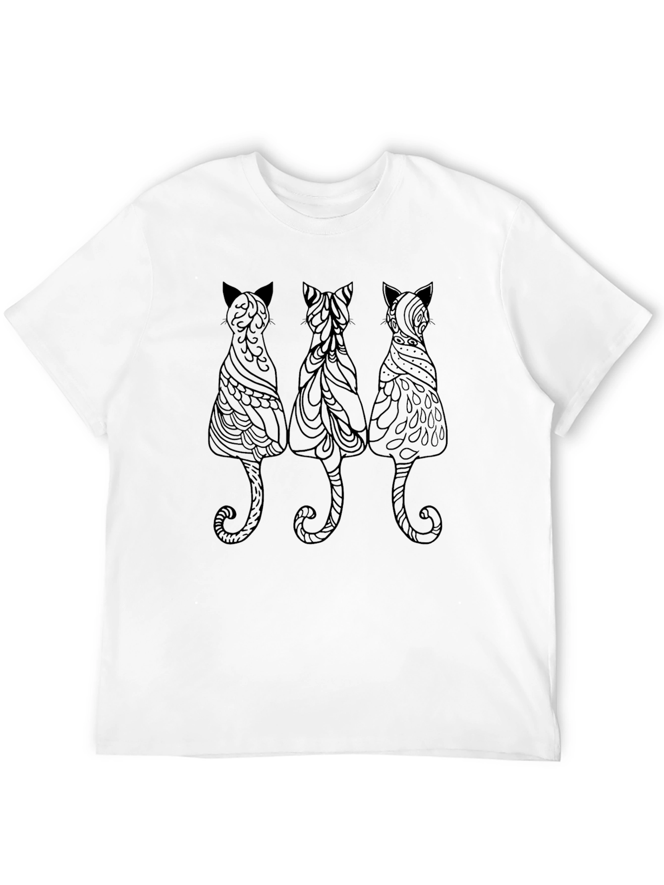 Black Cat Trio Graphic Tee