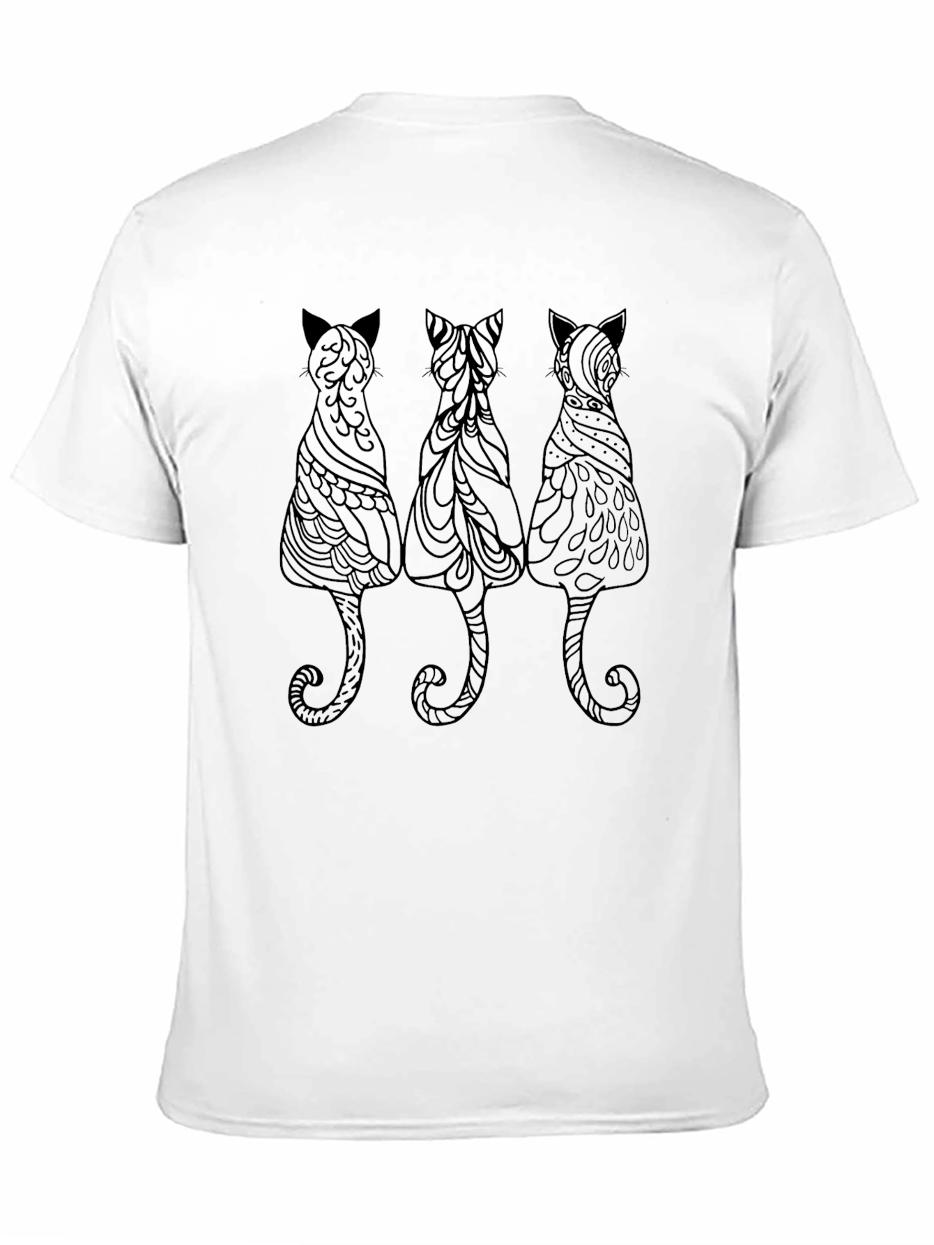 Black Cat Trio Graphic Tee